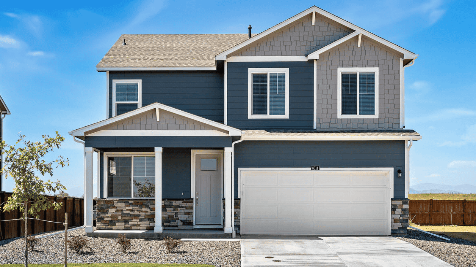 Exterior of D.R. Horton home