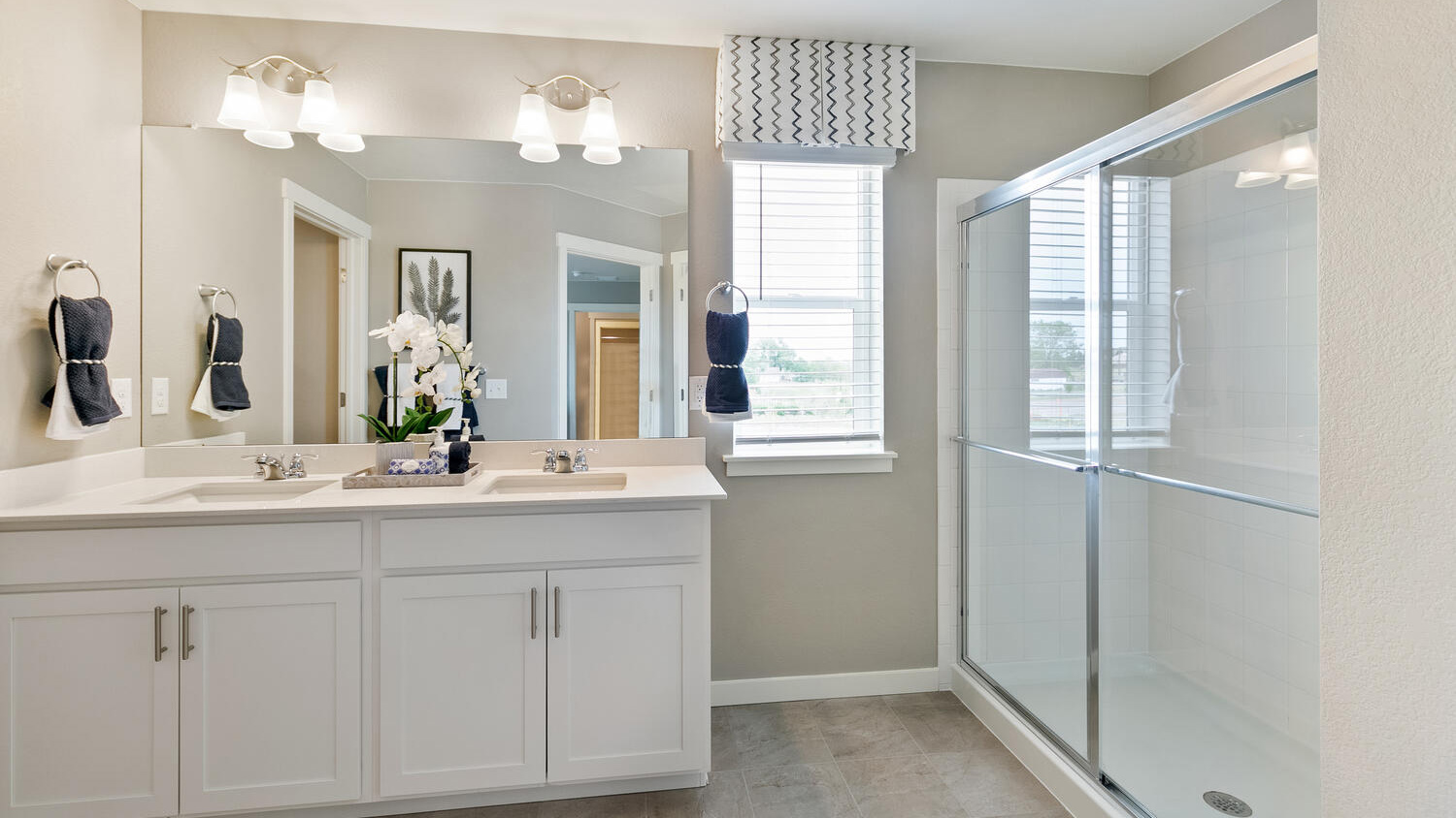 main bath in new home