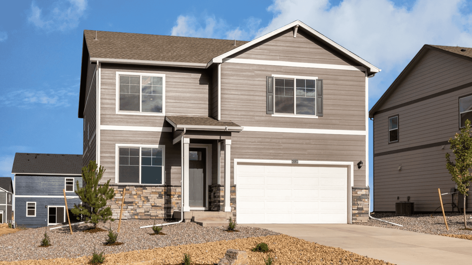 two story home with garage in windsor colorado