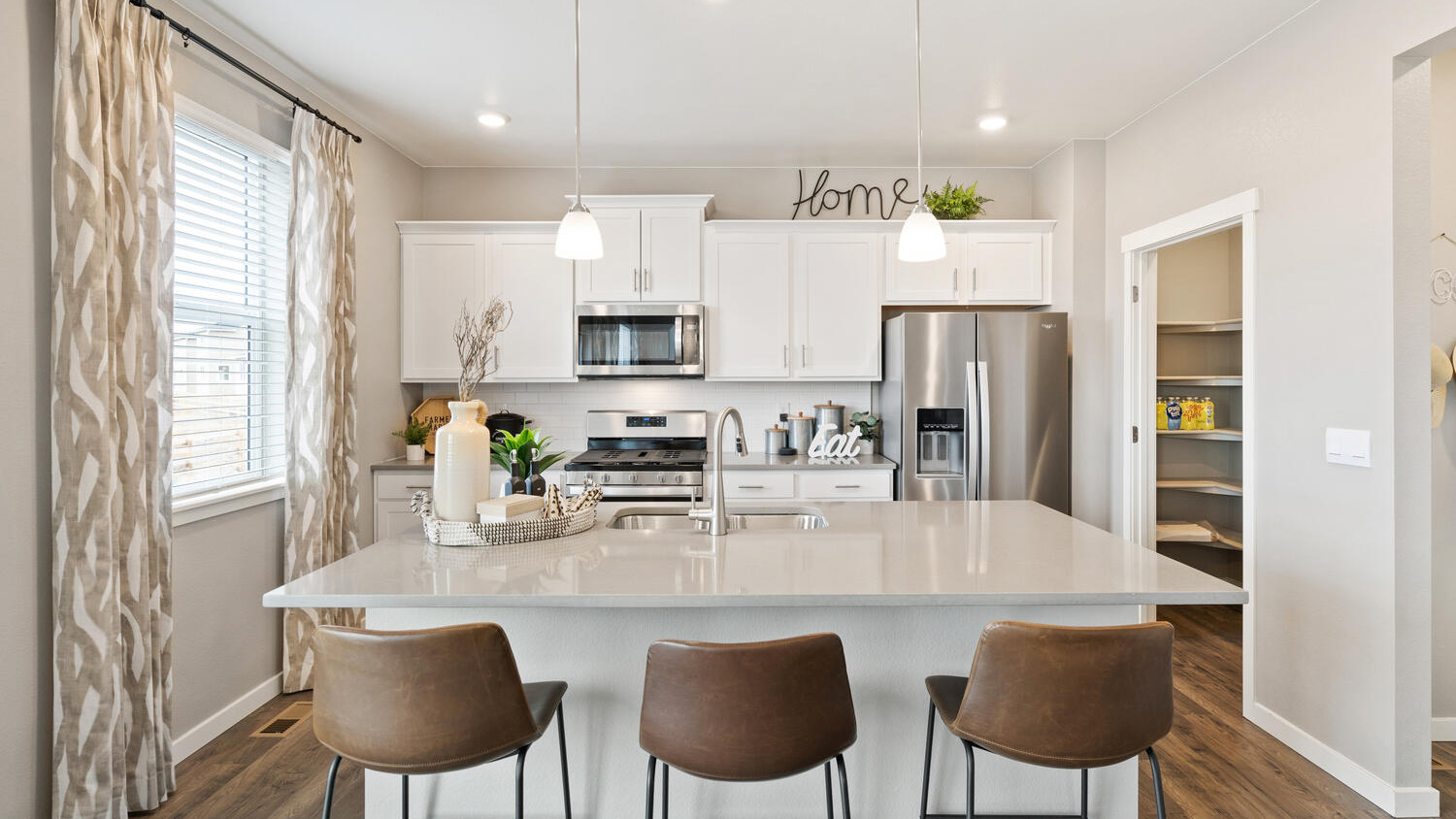 Spacious Kitchen in new D.R. Horton home Bellamy floorplan