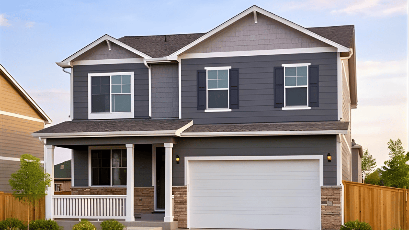 Exterior of D.R. Horton Home