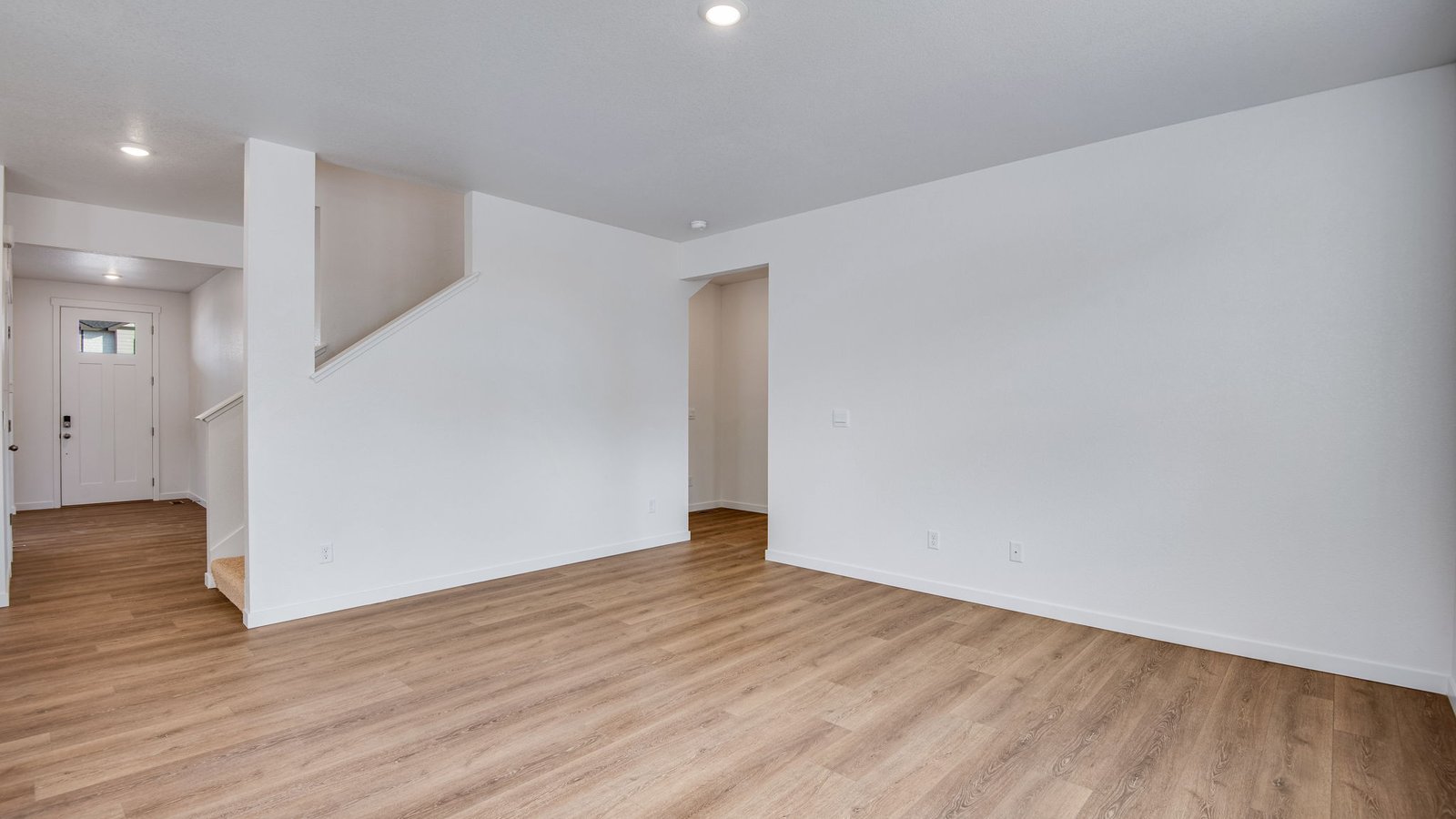 living room in new home