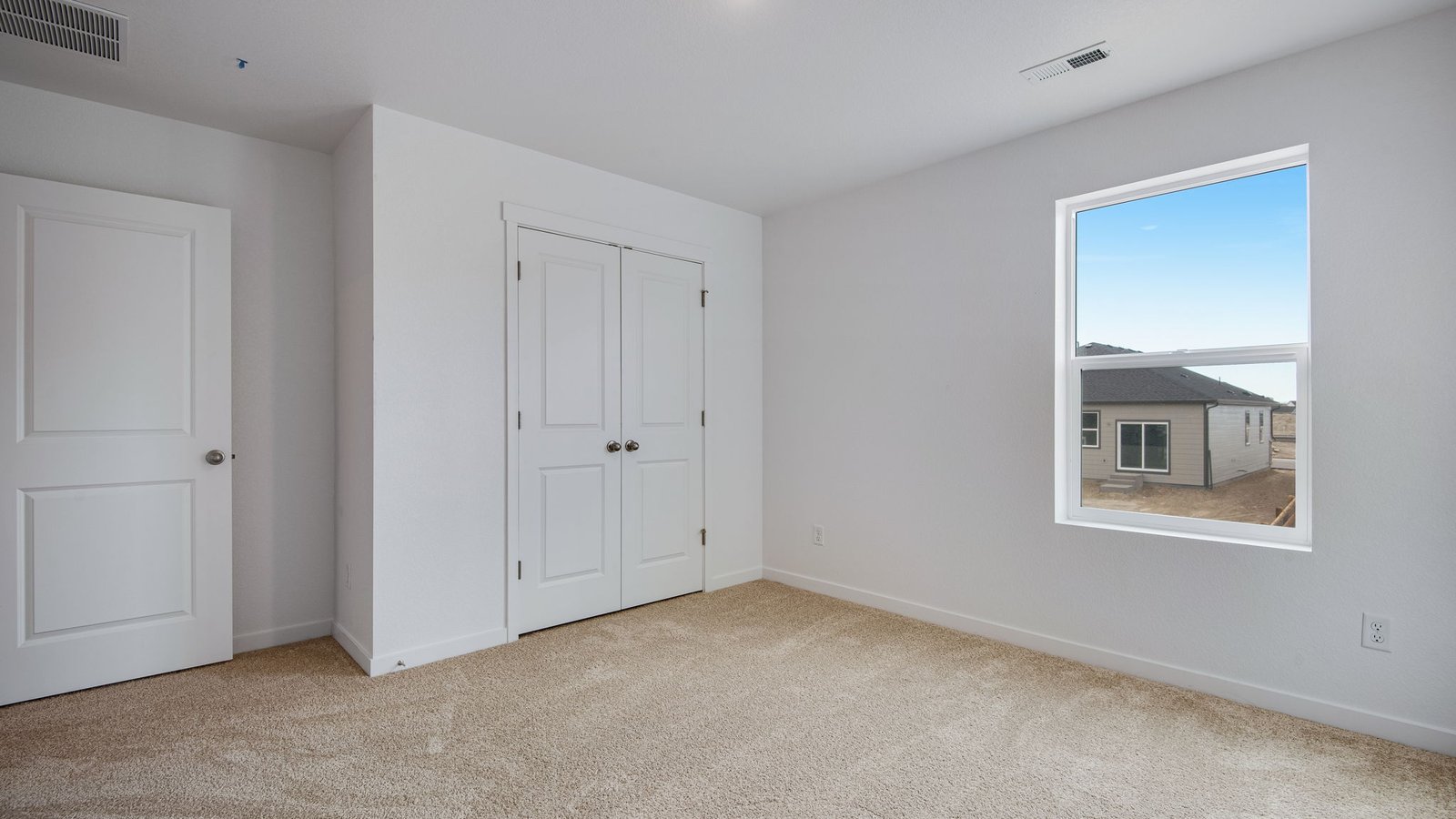 third bedroom in new home