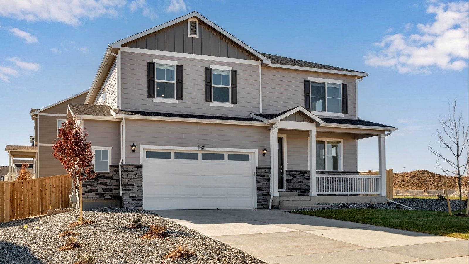 two story home in mead colorado