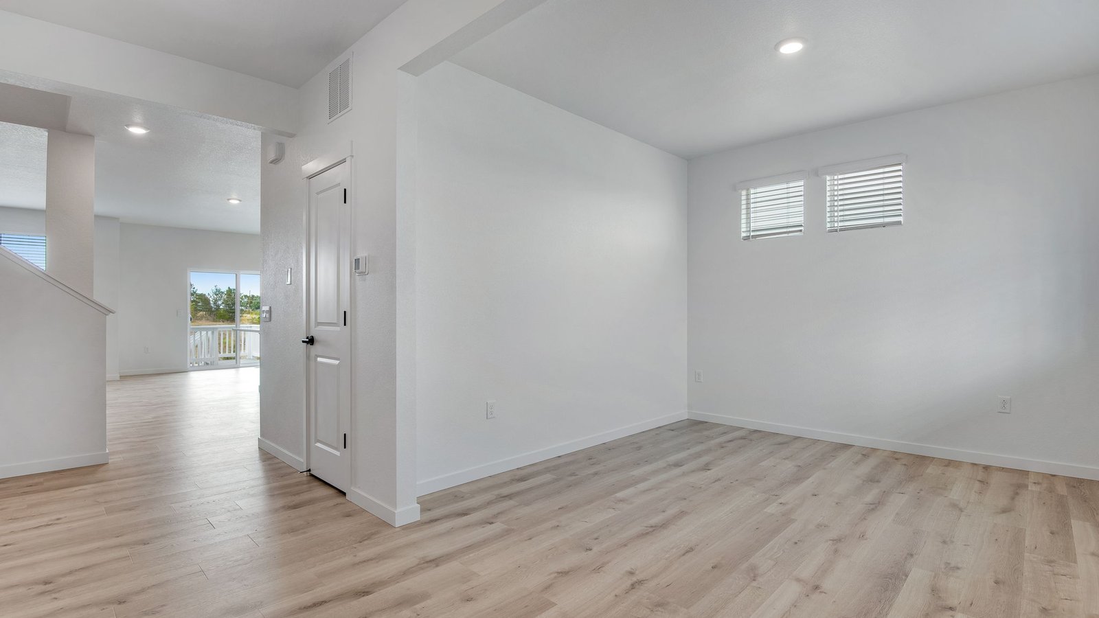 Versatile entry way space of new home in Mead Colorado
