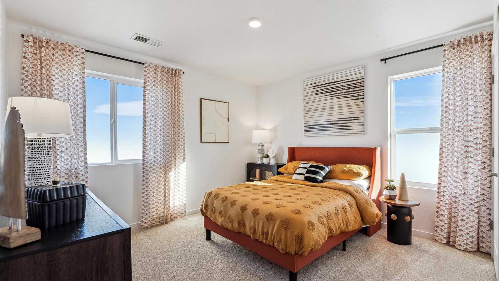 Second bedroom in new home