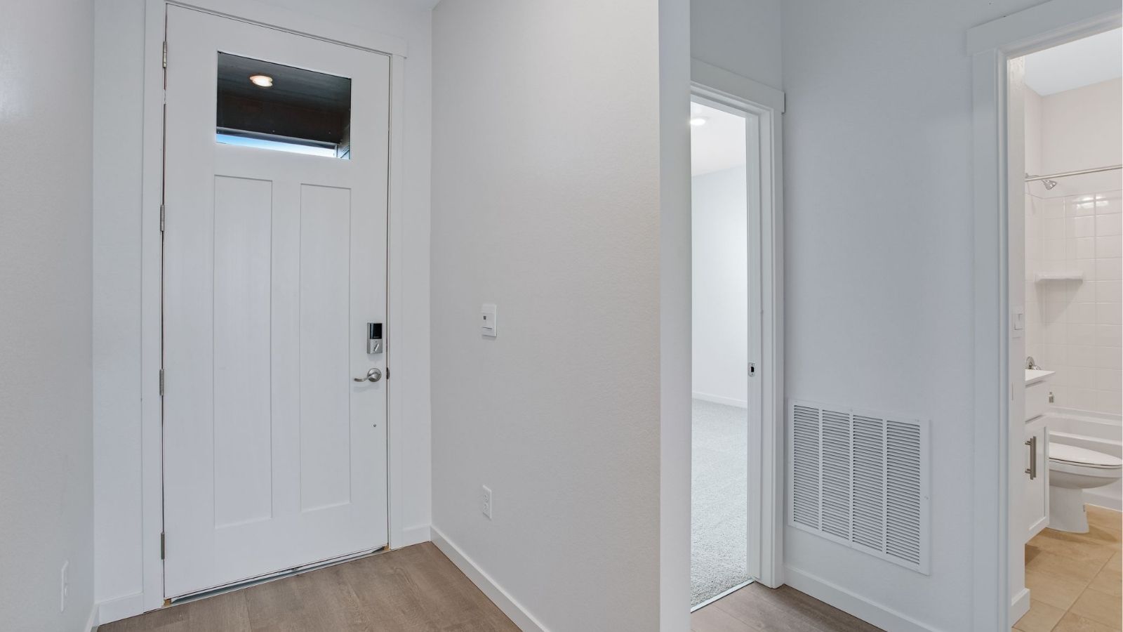 Entry way in new D.R. Horton home