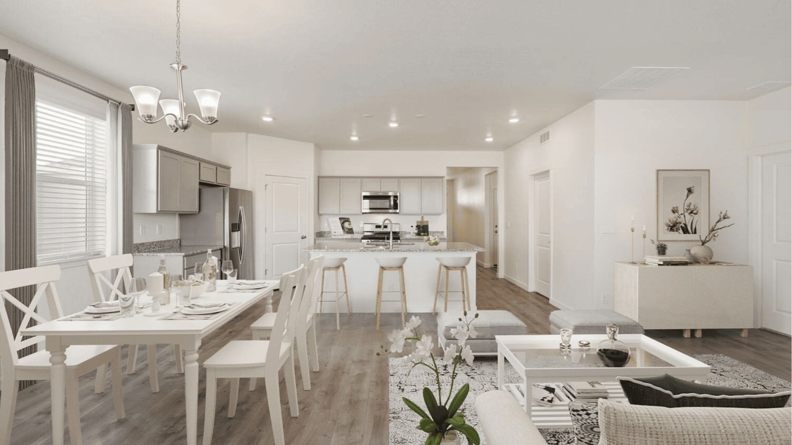 Modern Newcastle kitchen featuring quartz countertops, stainless steel appliances, and an oversized island.