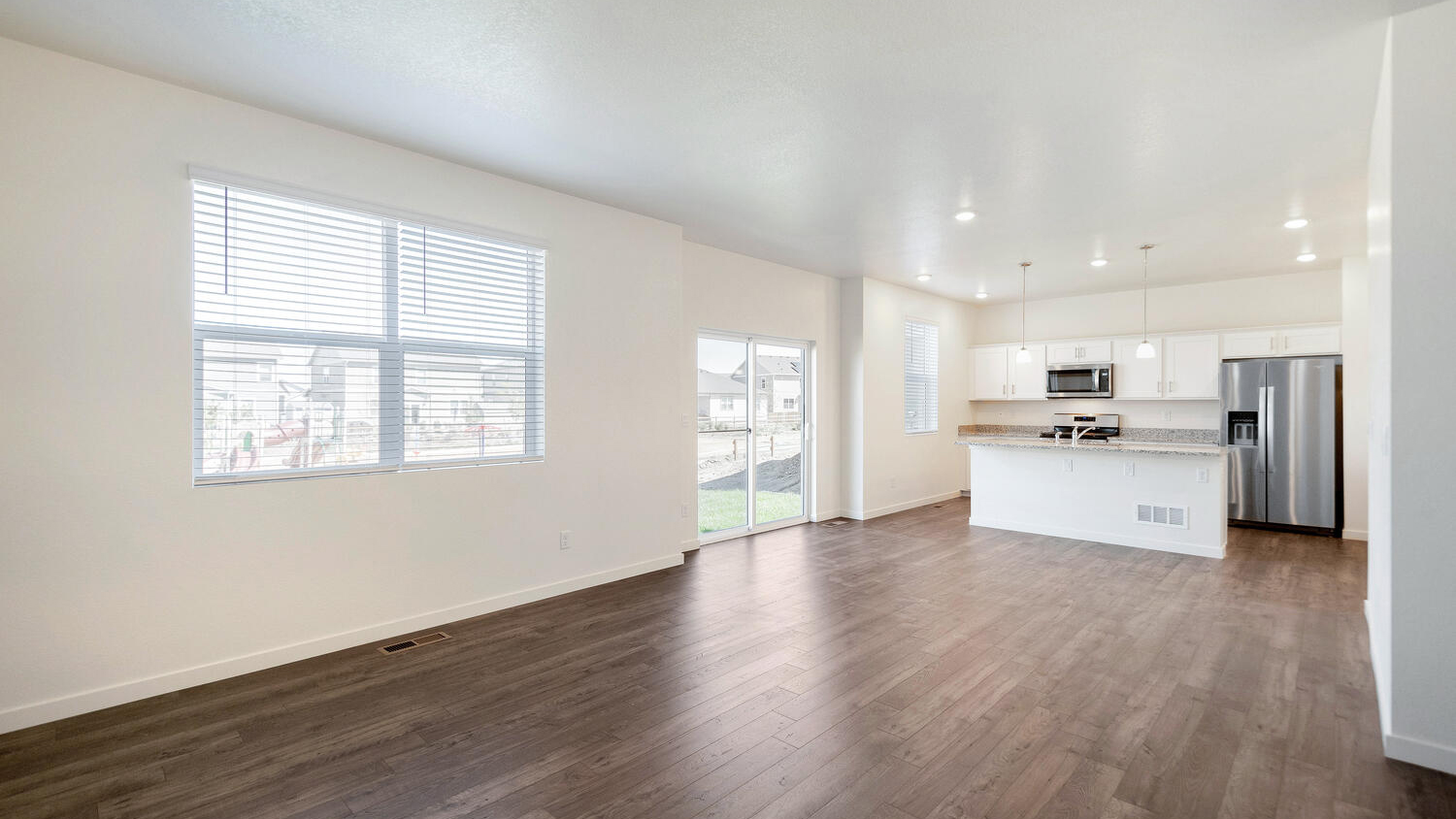 open concept new home