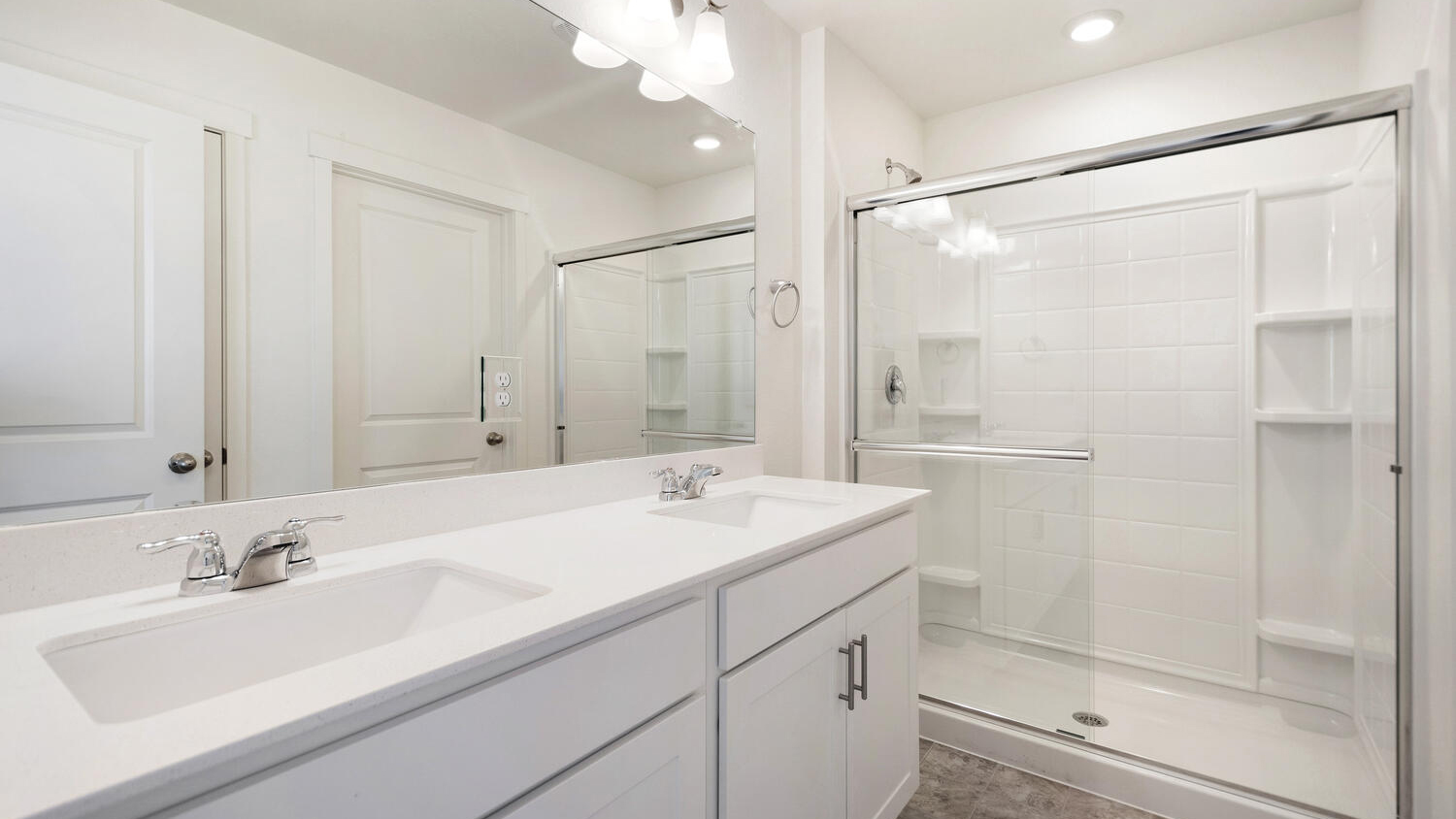 main bathroom in new home
