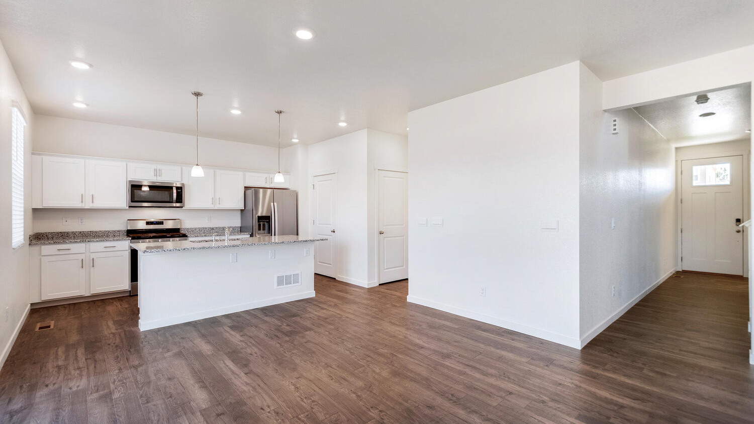 open concept new home