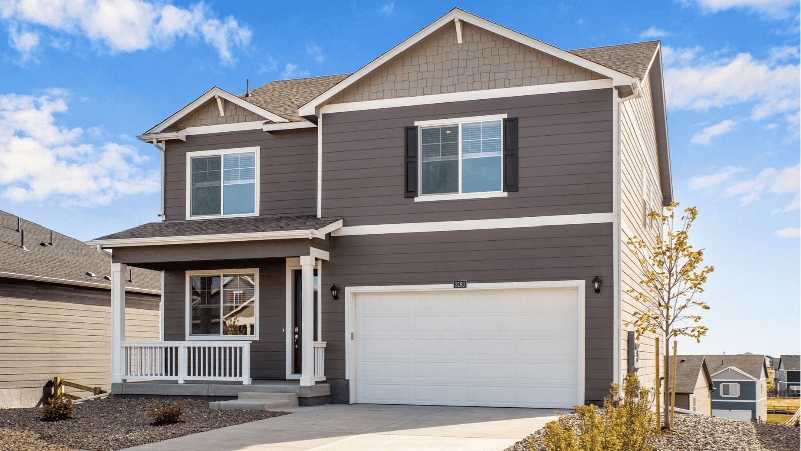 two story new home in greeley colorado