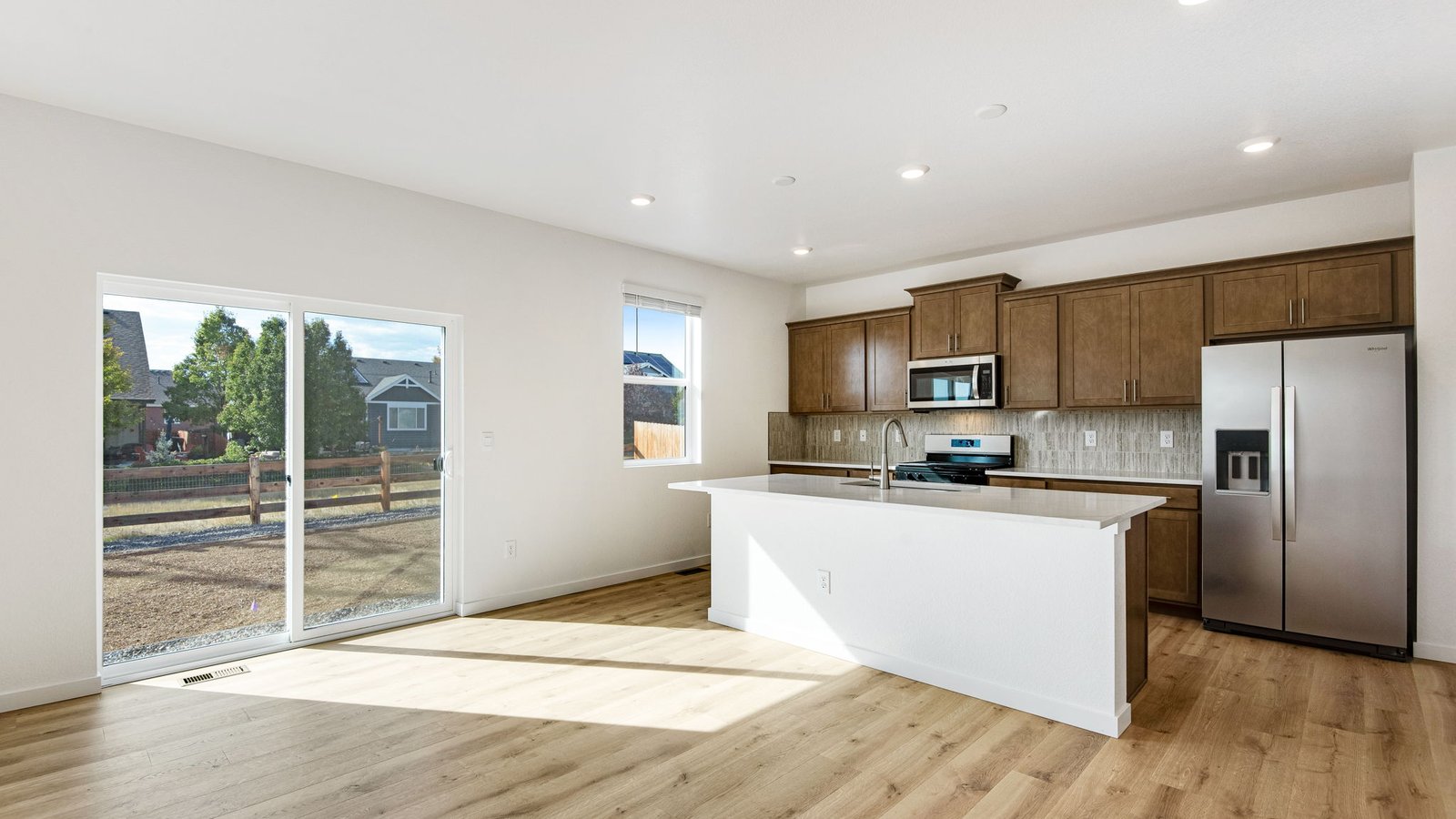 kitchen in new home