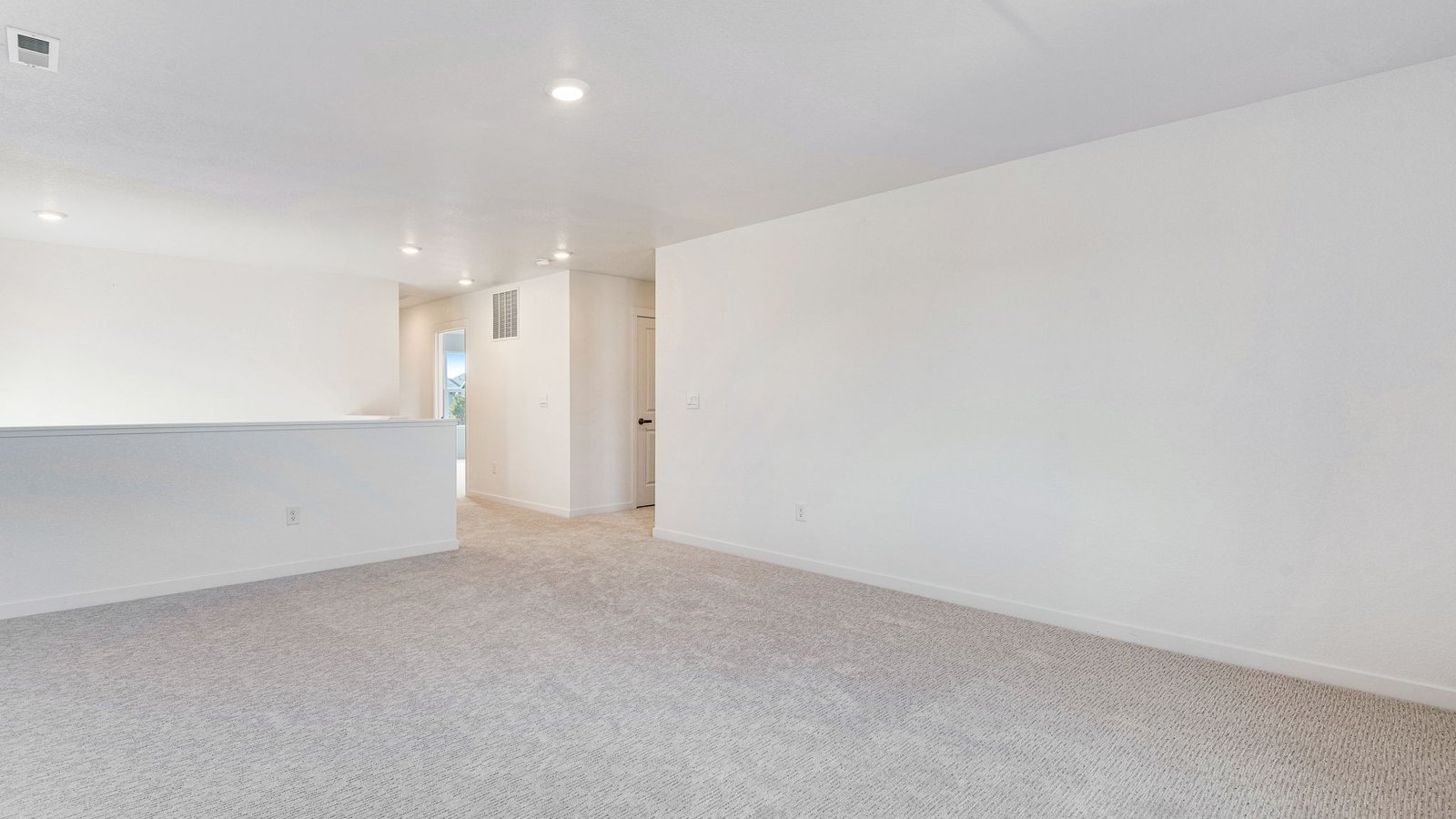 new home with a loft