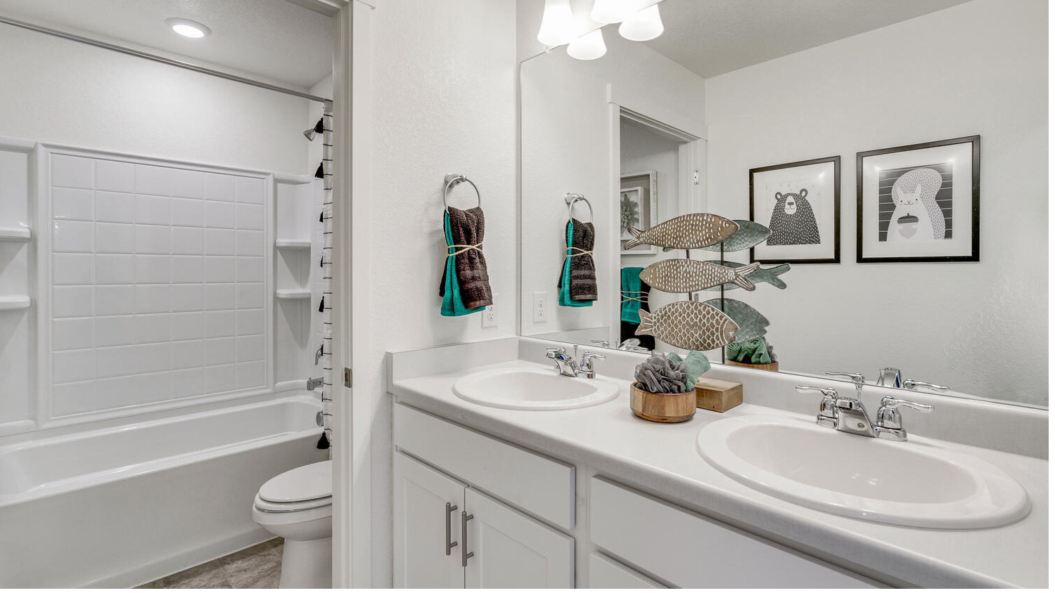 Step into the Bridgeport floor plan at (community name) a new home that provides space and functionality in (city, CO).   Inside this inviting 4-bedroom, 2.5-bathroom home, you’ll find 2,548 sq.ft. of living space. As you enter the home the foyer guides you to the study, coat closet and guest bathroom. Entertaining is a breeze, at this popular single-family home with the living room, dining room and kitchen all at the heart of the home. The spacious kitchen is designed with functionality in mind, including granite or quartz countertops, stainless steel appliances, a walk-in pantry and an expansive eat-in island that is perfect for meal prepping, dining or entertaining.   The dining nook flows into the great room that has abundant natural light, thanks to three large windows that provide great views of the backyard. With ample room for seating, the great room is the ideal spot for relaxation and gathering.   As you move to the upstairs living space you will be impressed by the expansive loft that can be used for work, play or to relax. In every bedroom you’ll have carpeted floors and a walk-in closet in each room. Whether these rooms are used for bedrooms, office space, or bonus rooms, there is sure to be comfort. Three secondary bedrooms all share one well-appointed bathroom that includes double vanity sinks, and a separate space for the toilet and tub. The laundry room and linen closet are conveniently located between all bedrooms, making chores a breeze.   The primary bedroom provides plenty of space, including an ensuite bathroom with a double vanity sink, a separate space for the toilet and an extended walk-in closet with additional shelving for storage space.  The Bridgeport floor plan can be your new home, contact us today to learn more about this home and the (community name) community.  *Photos are for representational purposes only, finishes may vary per home.