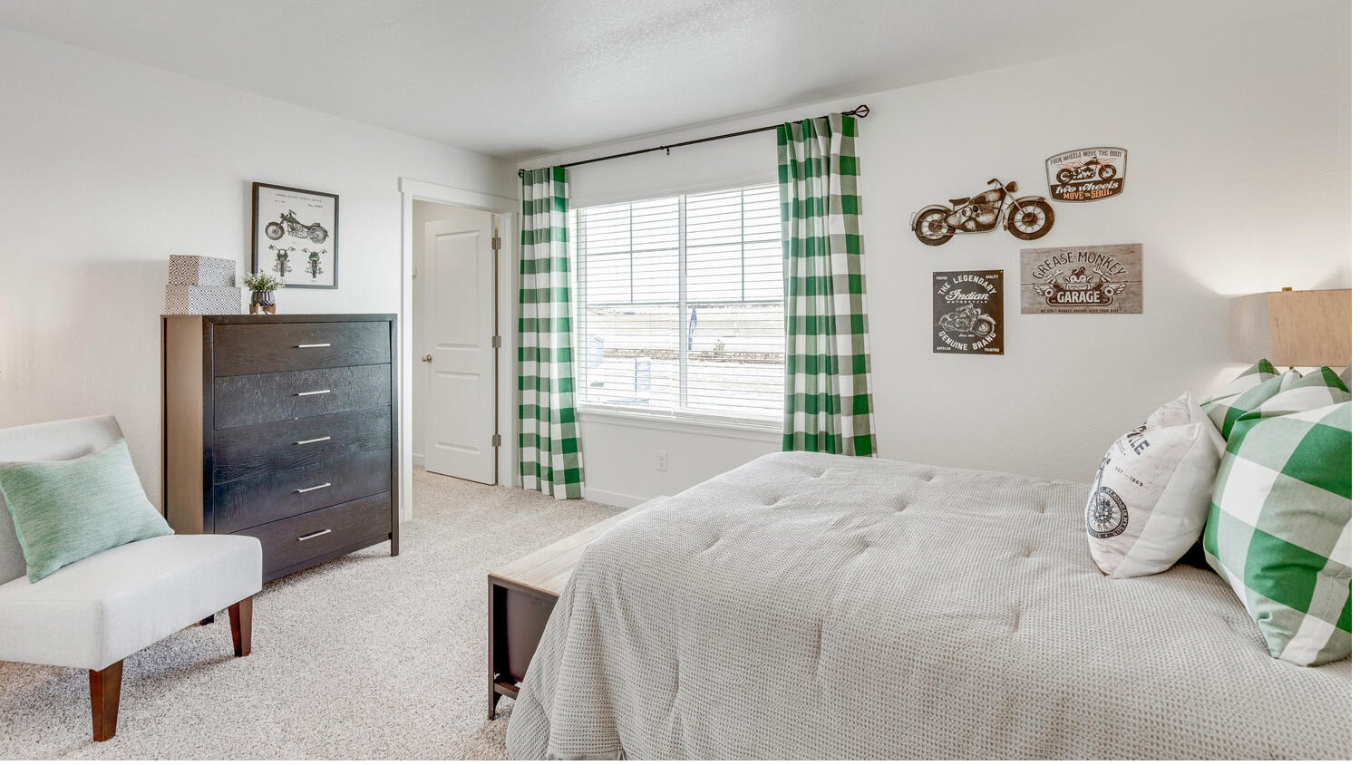 Step into the Bridgeport floor plan at (community name) a new home that provides space and functionality in (city, CO).   Inside this inviting 4-bedroom, 2.5-bathroom home, you’ll find 2,548 sq.ft. of living space. As you enter the home the foyer guides you to the study, coat closet and guest bathroom. Entertaining is a breeze, at this popular single-family home with the living room, dining room and kitchen all at the heart of the home. The spacious kitchen is designed with functionality in mind, including granite or quartz countertops, stainless steel appliances, a walk-in pantry and an expansive eat-in island that is perfect for meal prepping, dining or entertaining.   The dining nook flows into the great room that has abundant natural light, thanks to three large windows that provide great views of the backyard. With ample room for seating, the great room is the ideal spot for relaxation and gathering.   As you move to the upstairs living space you will be impressed by the expansive loft that can be used for work, play or to relax. In every bedroom you’ll have carpeted floors and a walk-in closet in each room. Whether these rooms are used for bedrooms, office space, or bonus rooms, there is sure to be comfort. Three secondary bedrooms all share one well-appointed bathroom that includes double vanity sinks, and a separate space for the toilet and tub. The laundry room and linen closet are conveniently located between all bedrooms, making chores a breeze.   The primary bedroom provides plenty of space, including an ensuite bathroom with a double vanity sink, a separate space for the toilet and an extended walk-in closet with additional shelving for storage space.  The Bridgeport floor plan can be your new home, contact us today to learn more about this home and the (community name) community.  *Photos are for representational purposes only, finishes may vary per home.