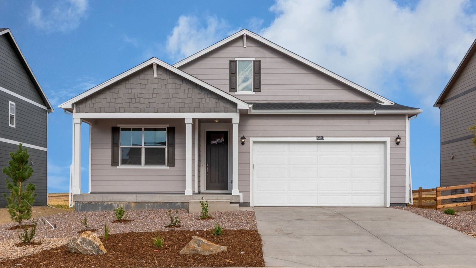 ranch style new home in fort lupton colorado