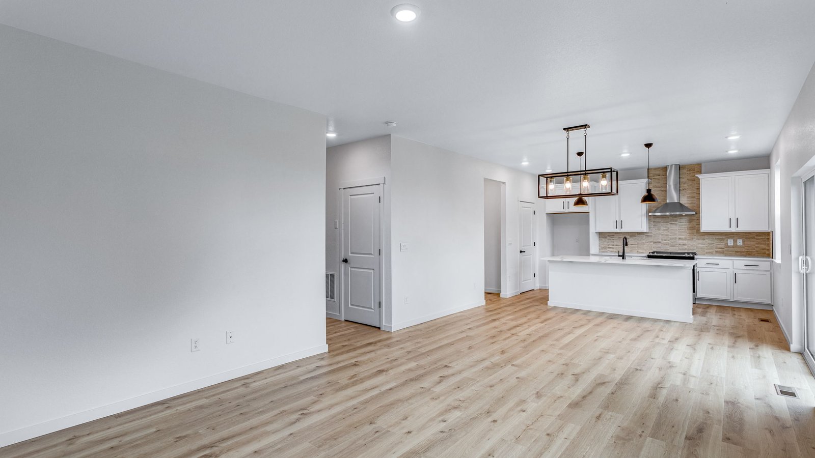 open concept new home