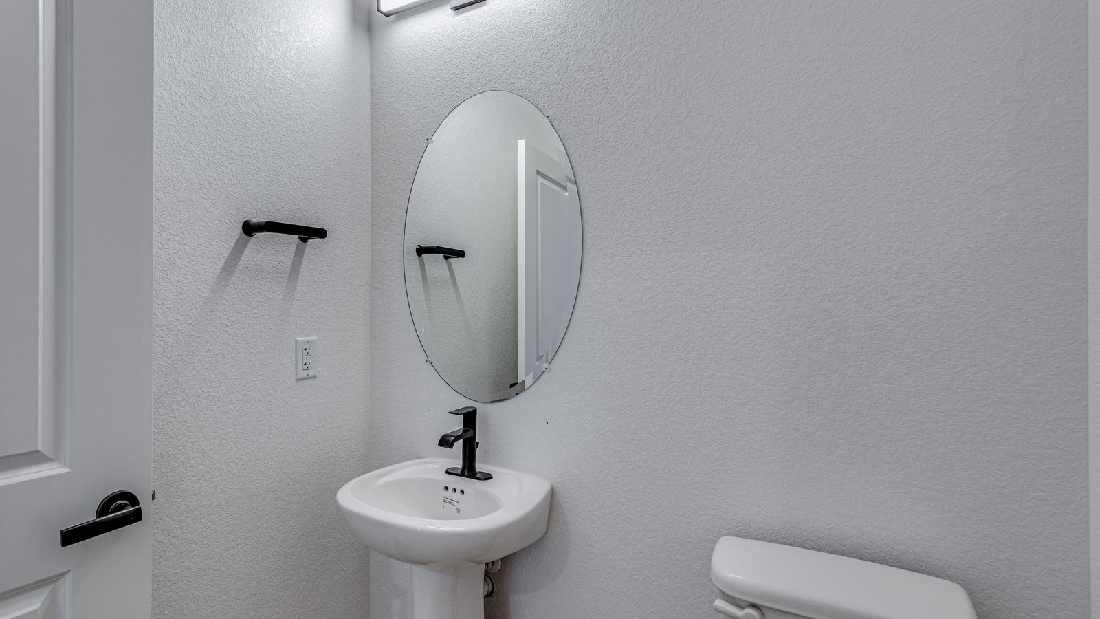 powder room in new home