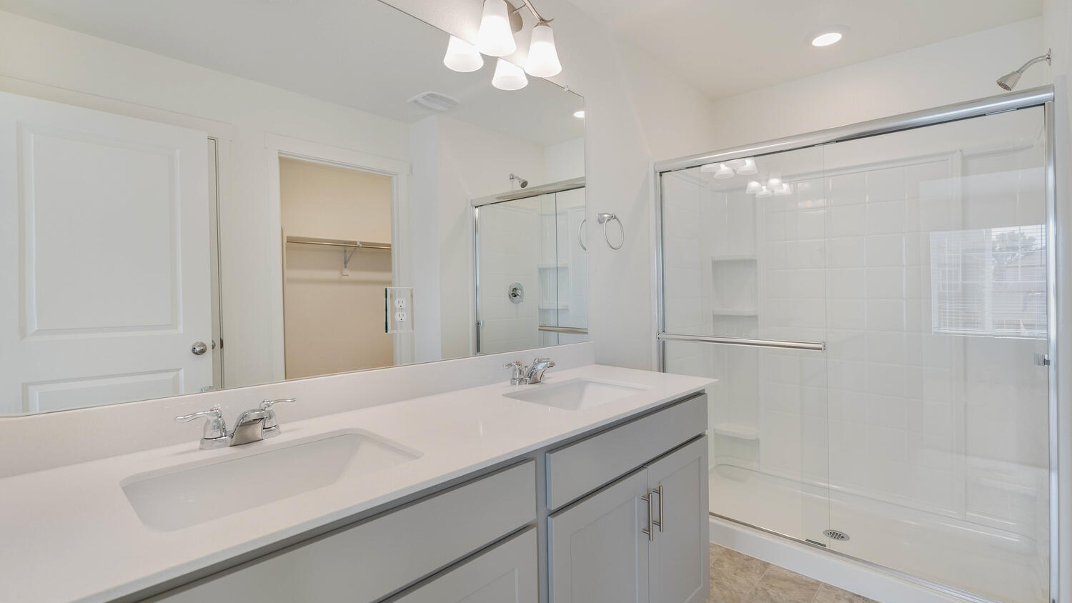 main bathroom in new home