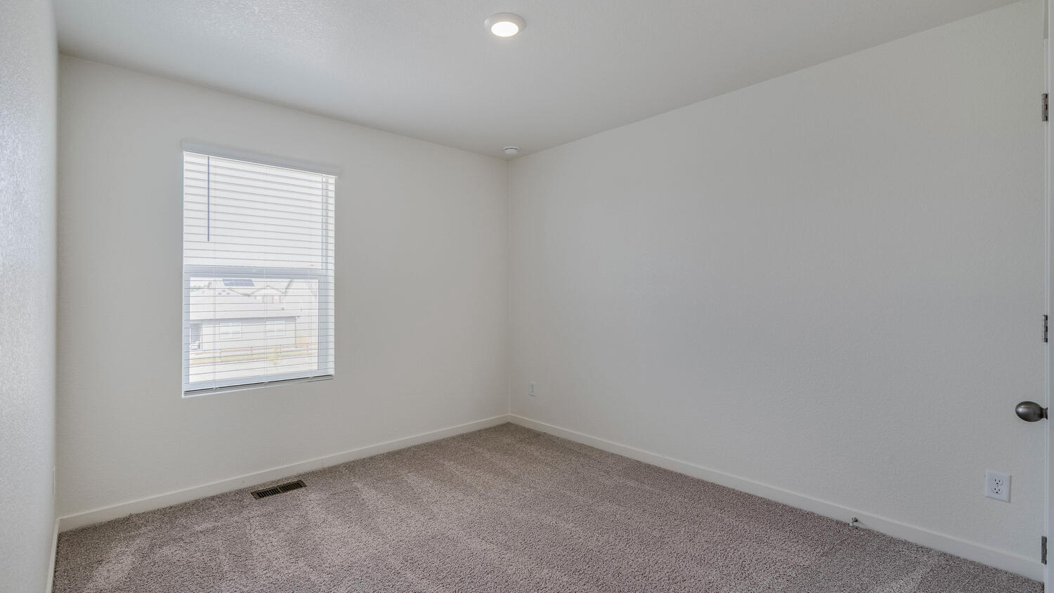 third bedroom in new home