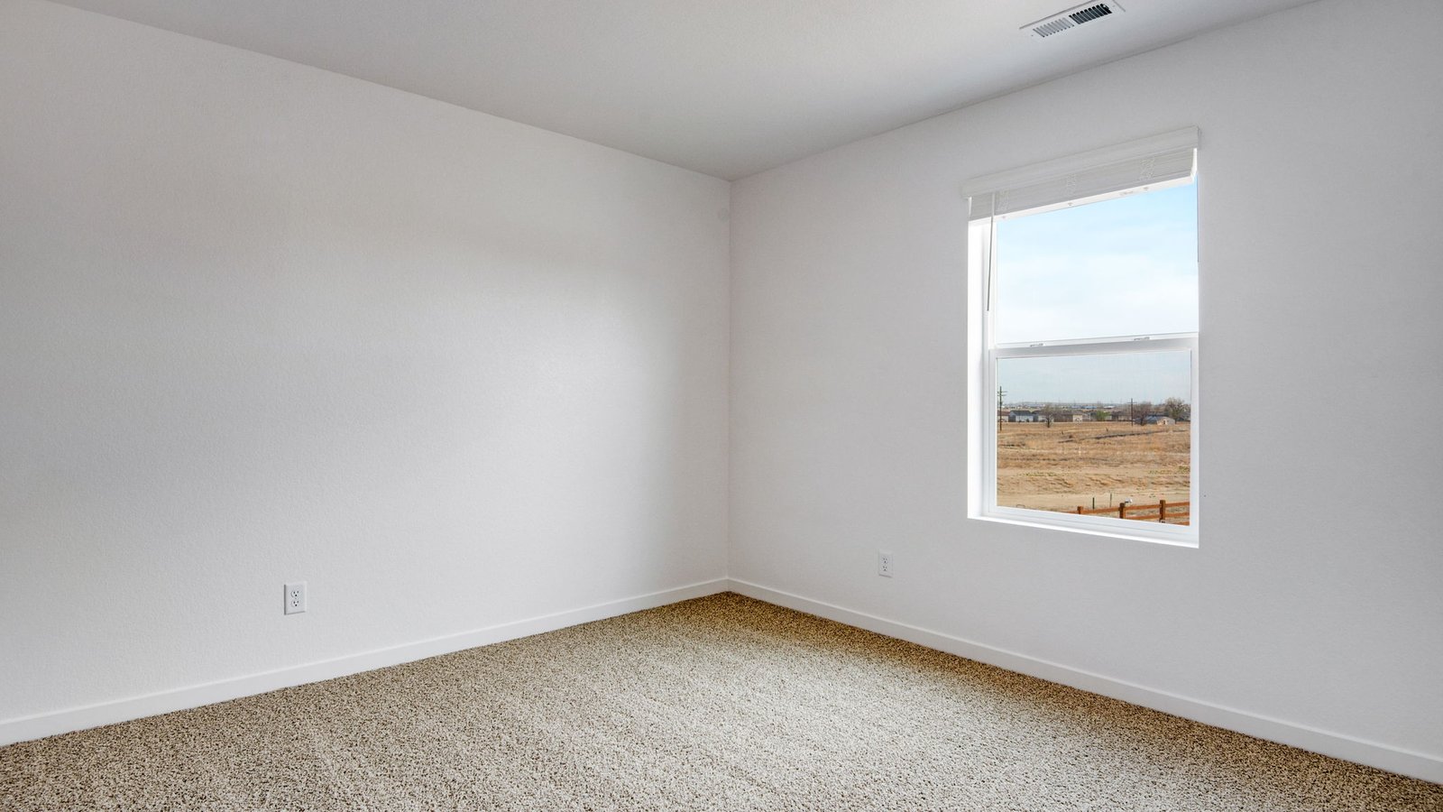 Secondary bedroom in Fort Lupton colorado new home