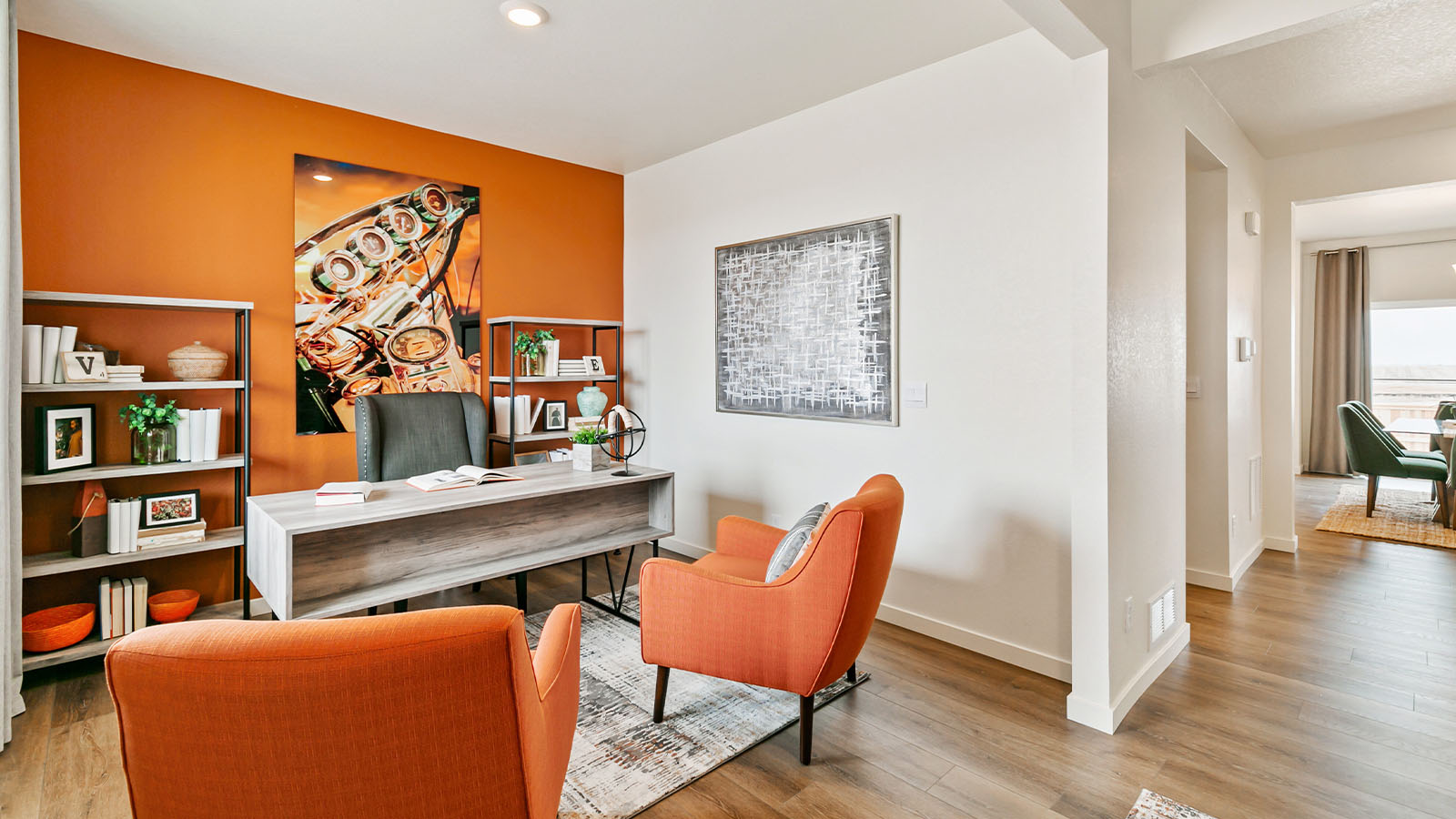 new home with an office