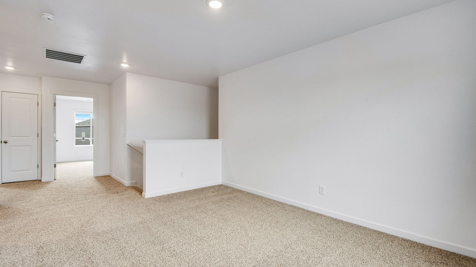 Second floor landing of Pendleton floor plan at Vista Meadows