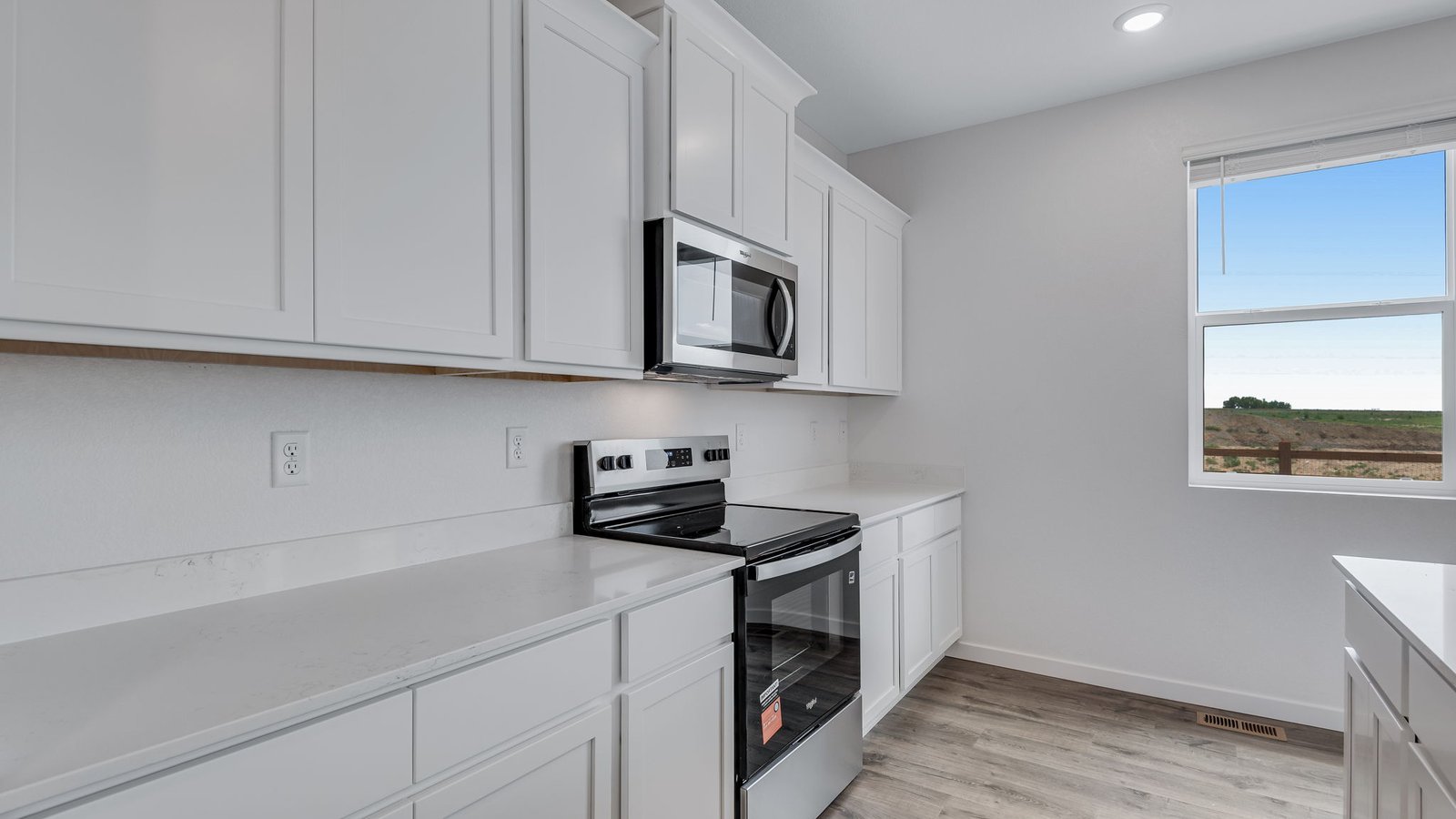 Spacious kitchen with new appliances in Fort Lupton Colorado