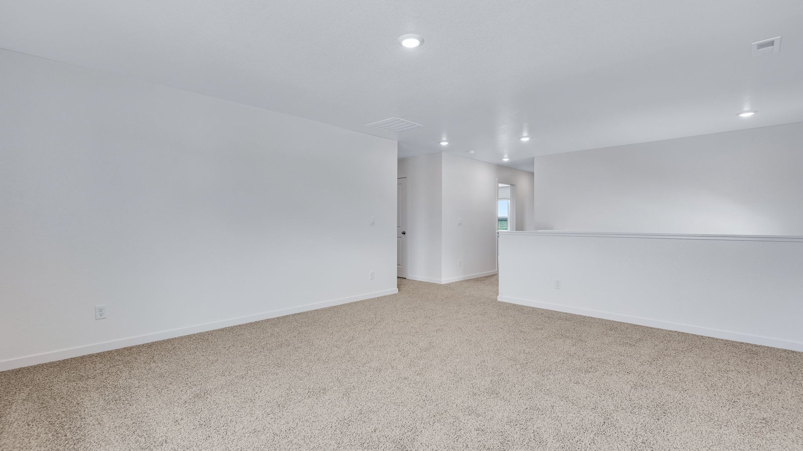 Flexible loft space perfect for work or play in new D.R. Horton home in Fort Lupton
