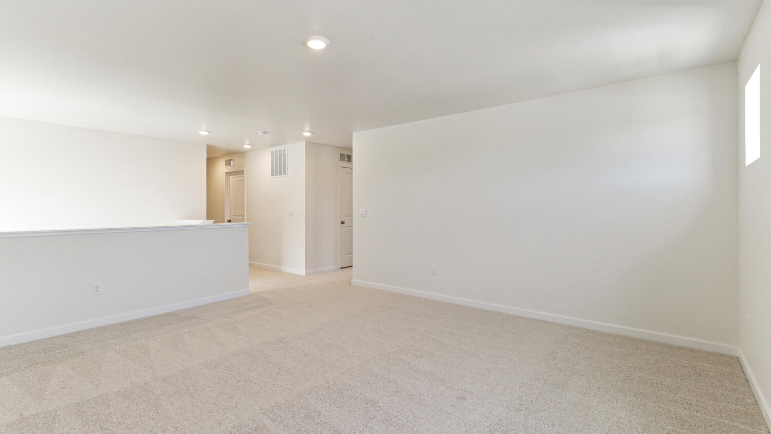 second floor loft in new home