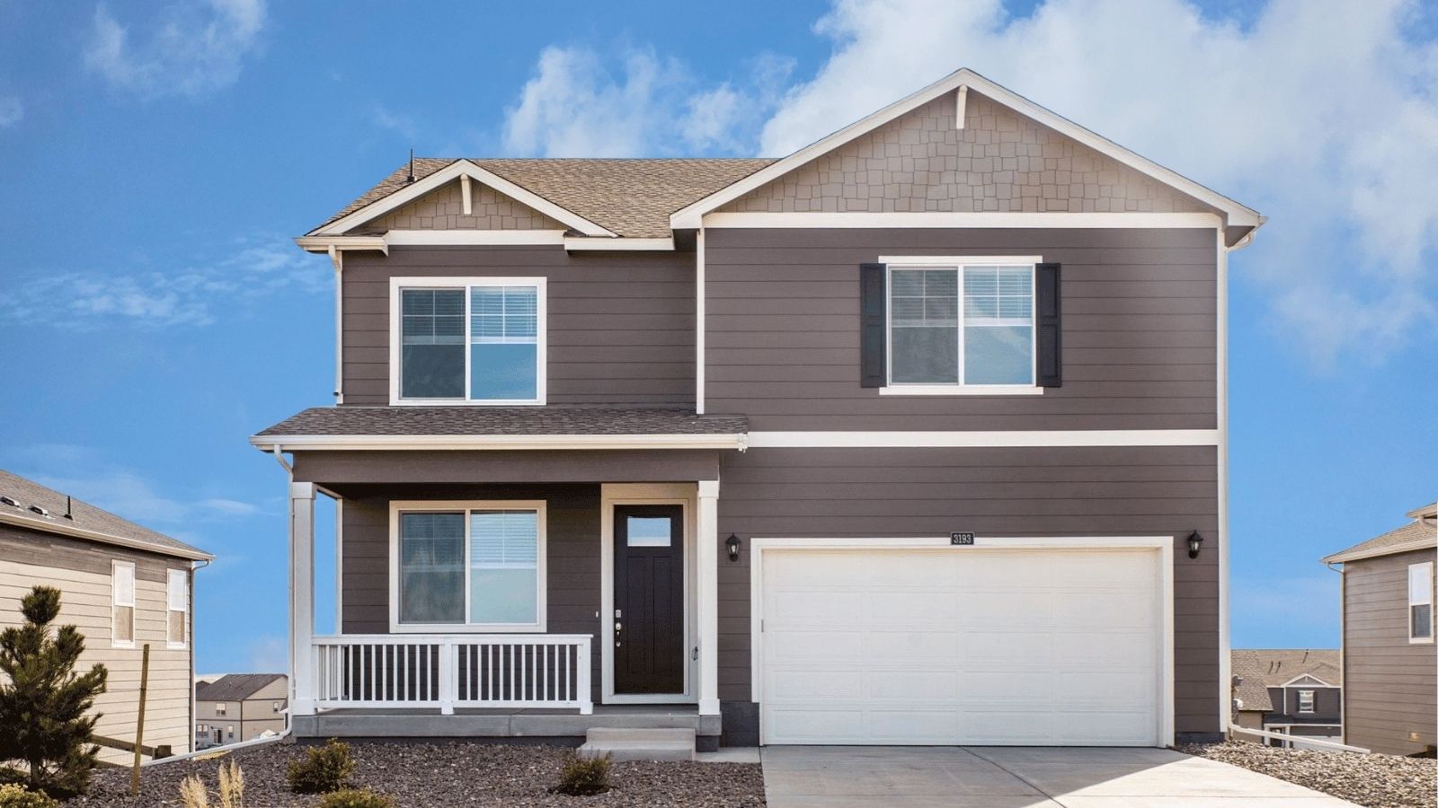 two story new home in fort lupton colorado