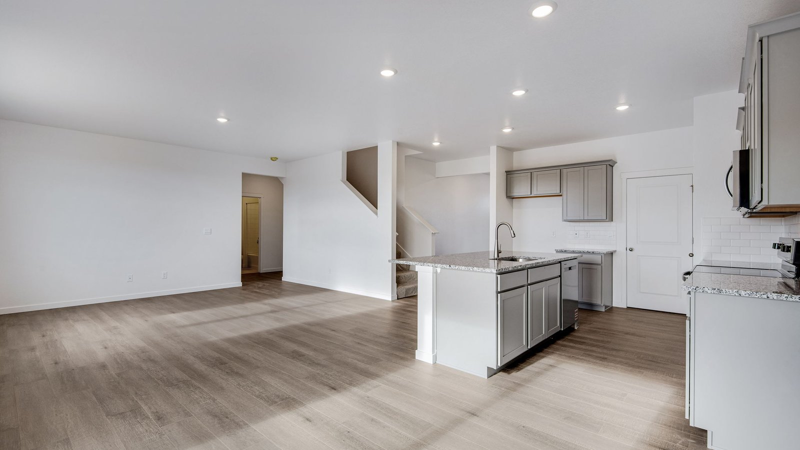 Dining area in new home
