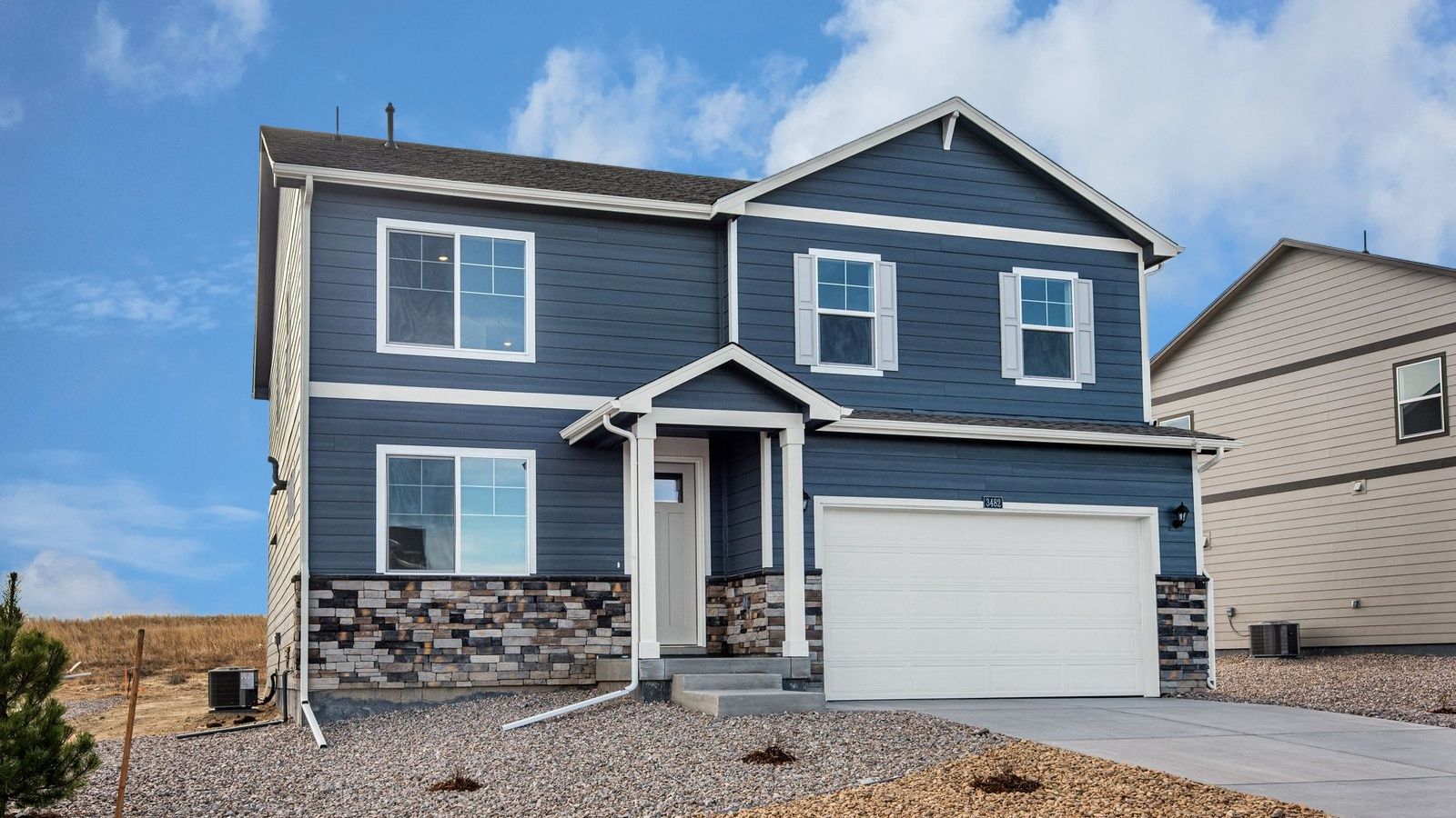 two story new home in fort lupton colorado