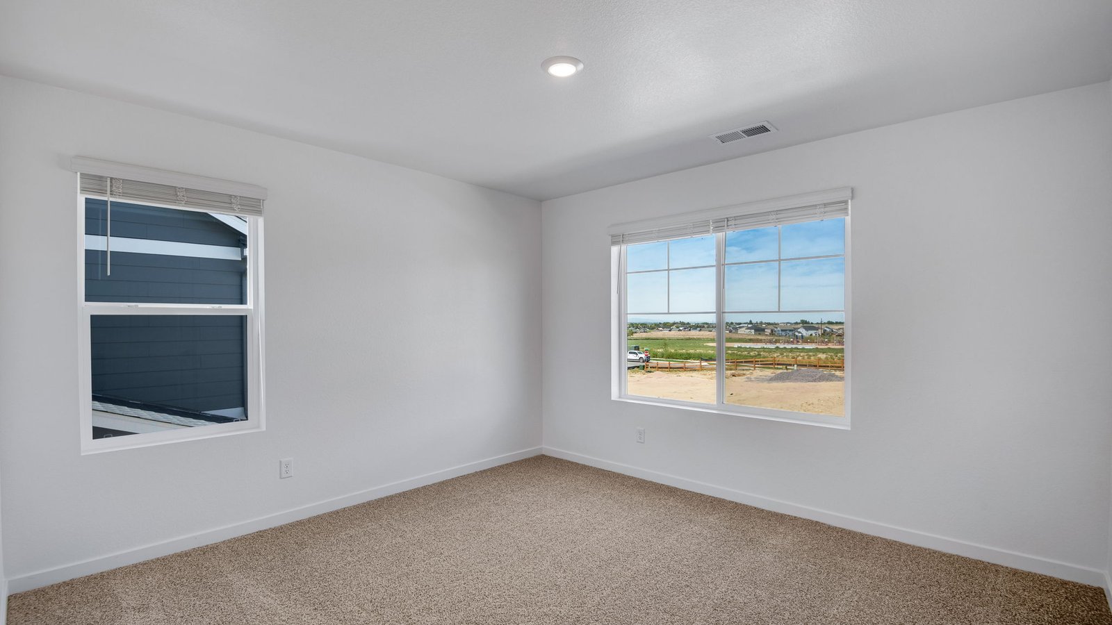 Secondary bedroom in new home community Vista Meadows