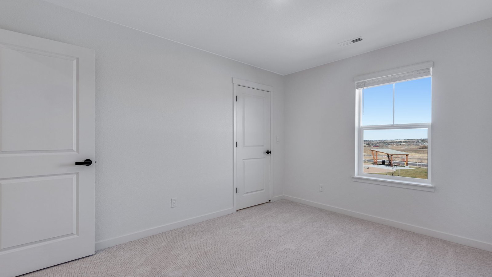 third bedroom in new home