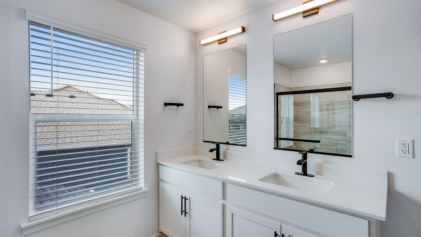 bathroom in new home