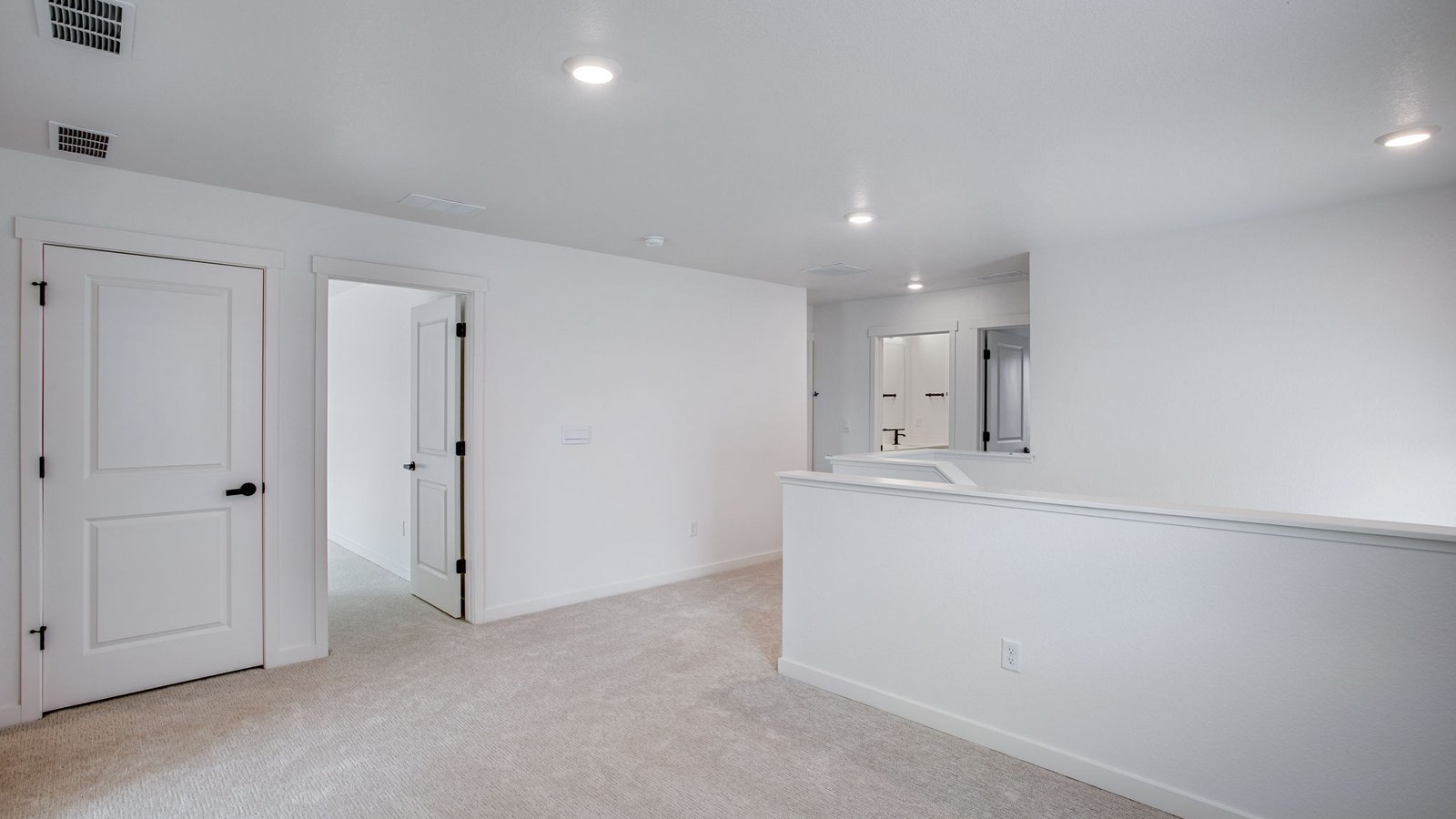 Loft in new construction home