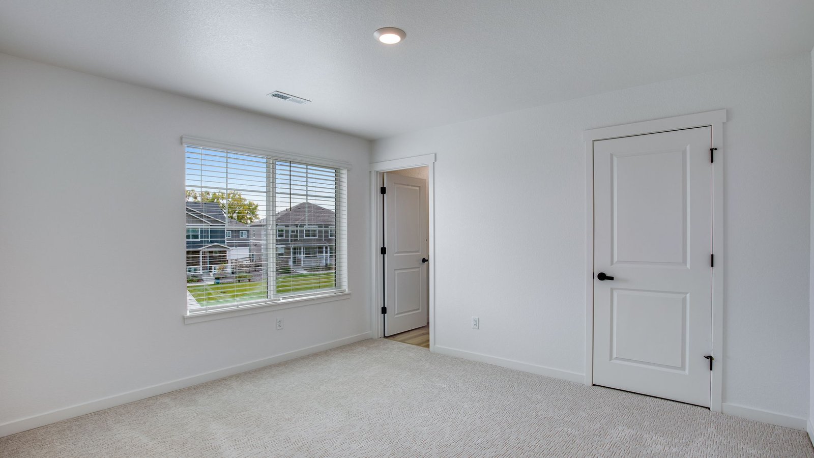 Second bedroom in new home