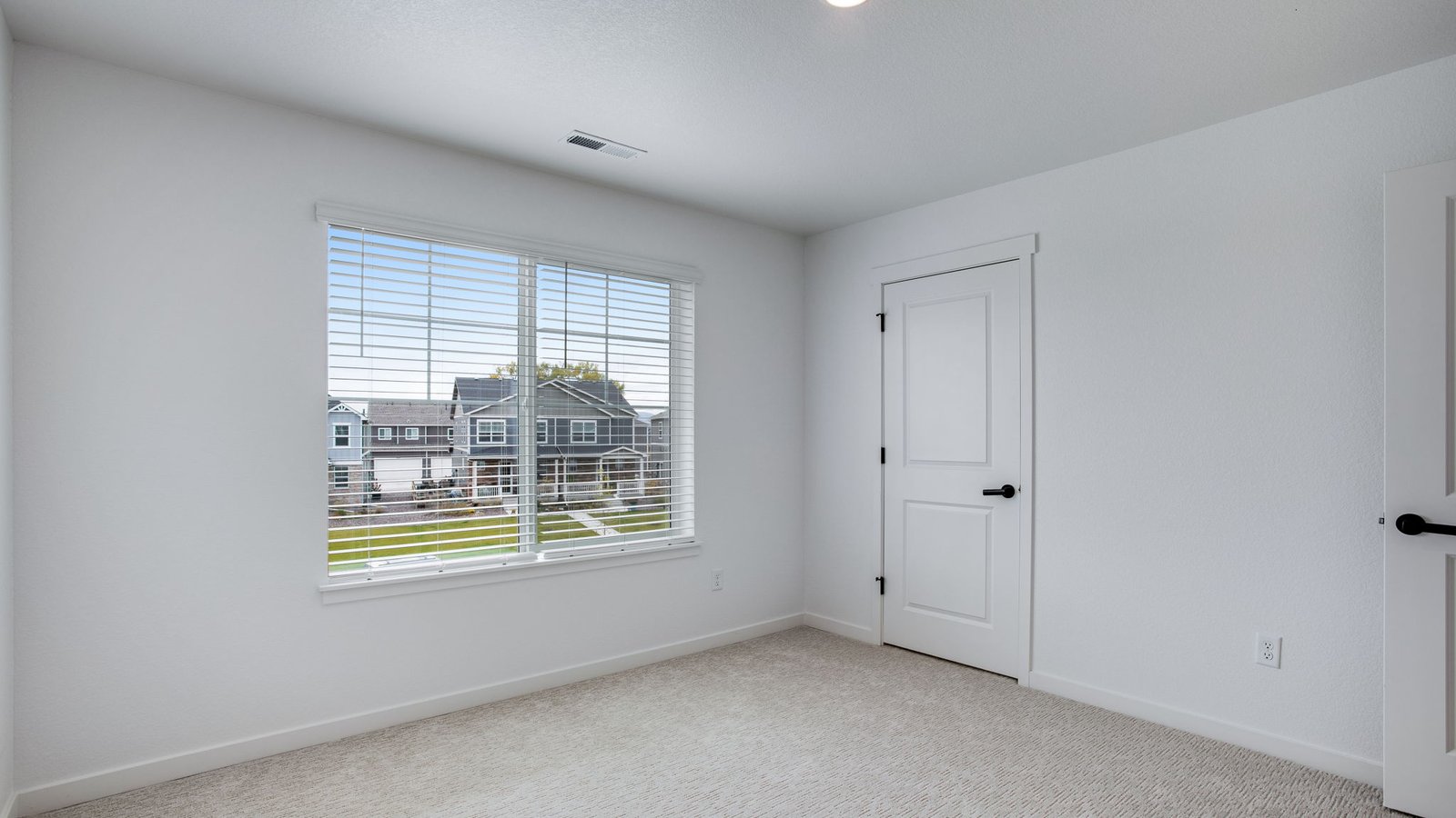 Fifth bedroom in new construction home