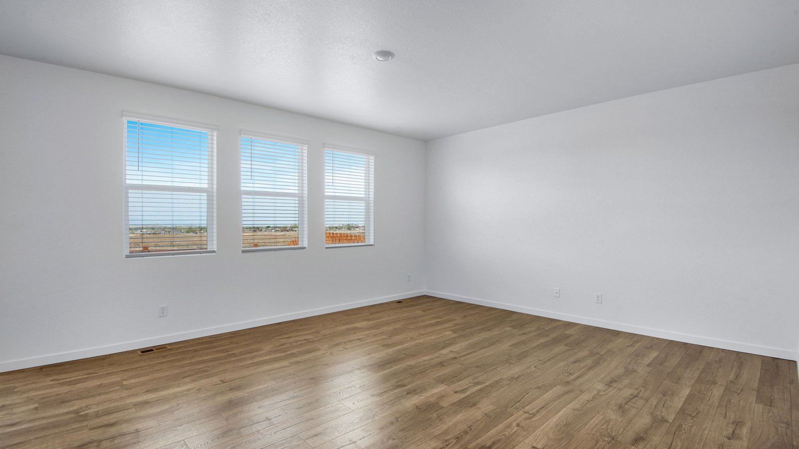 great room in new construction home