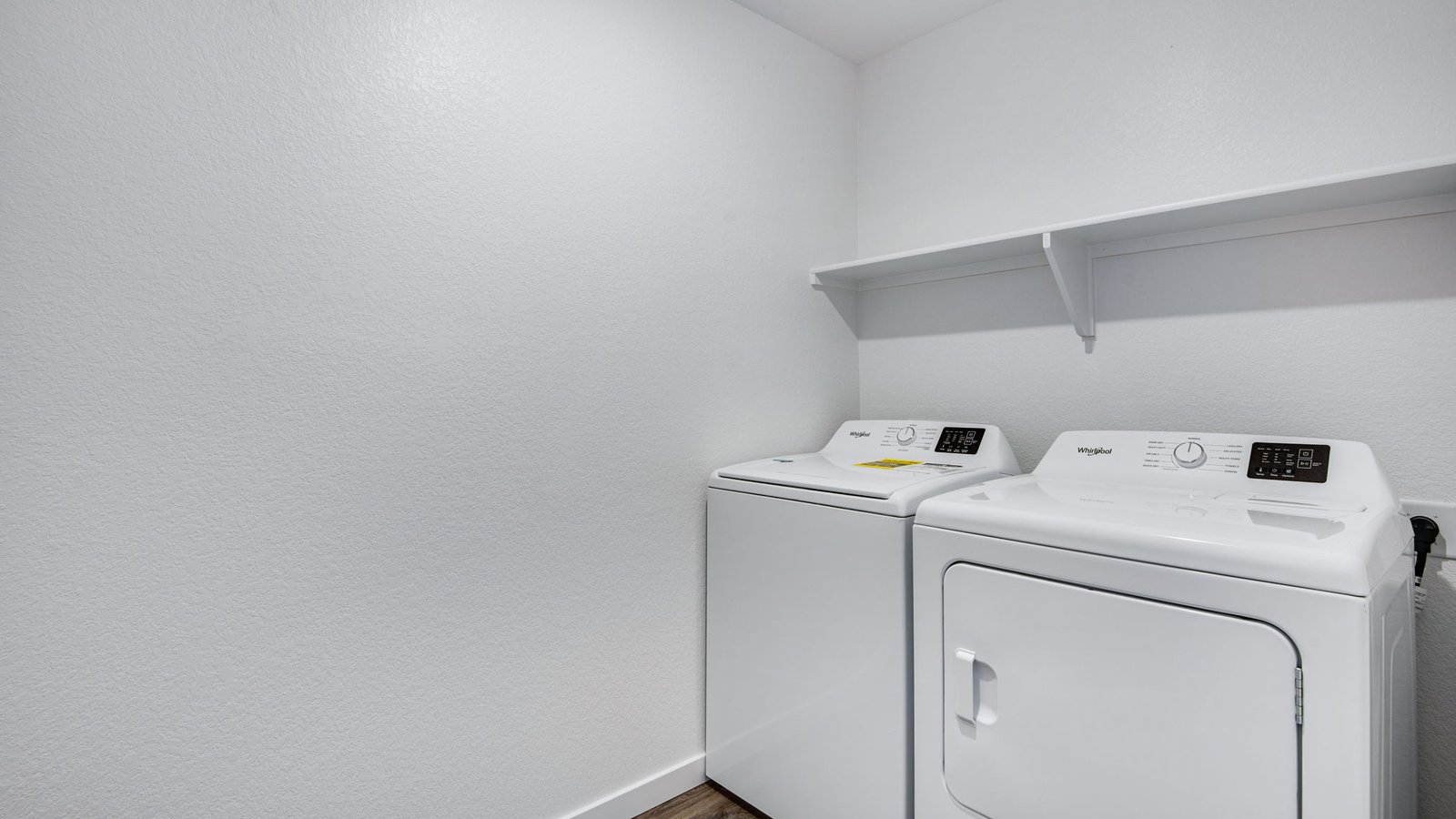 laundry room of new fort lupton home