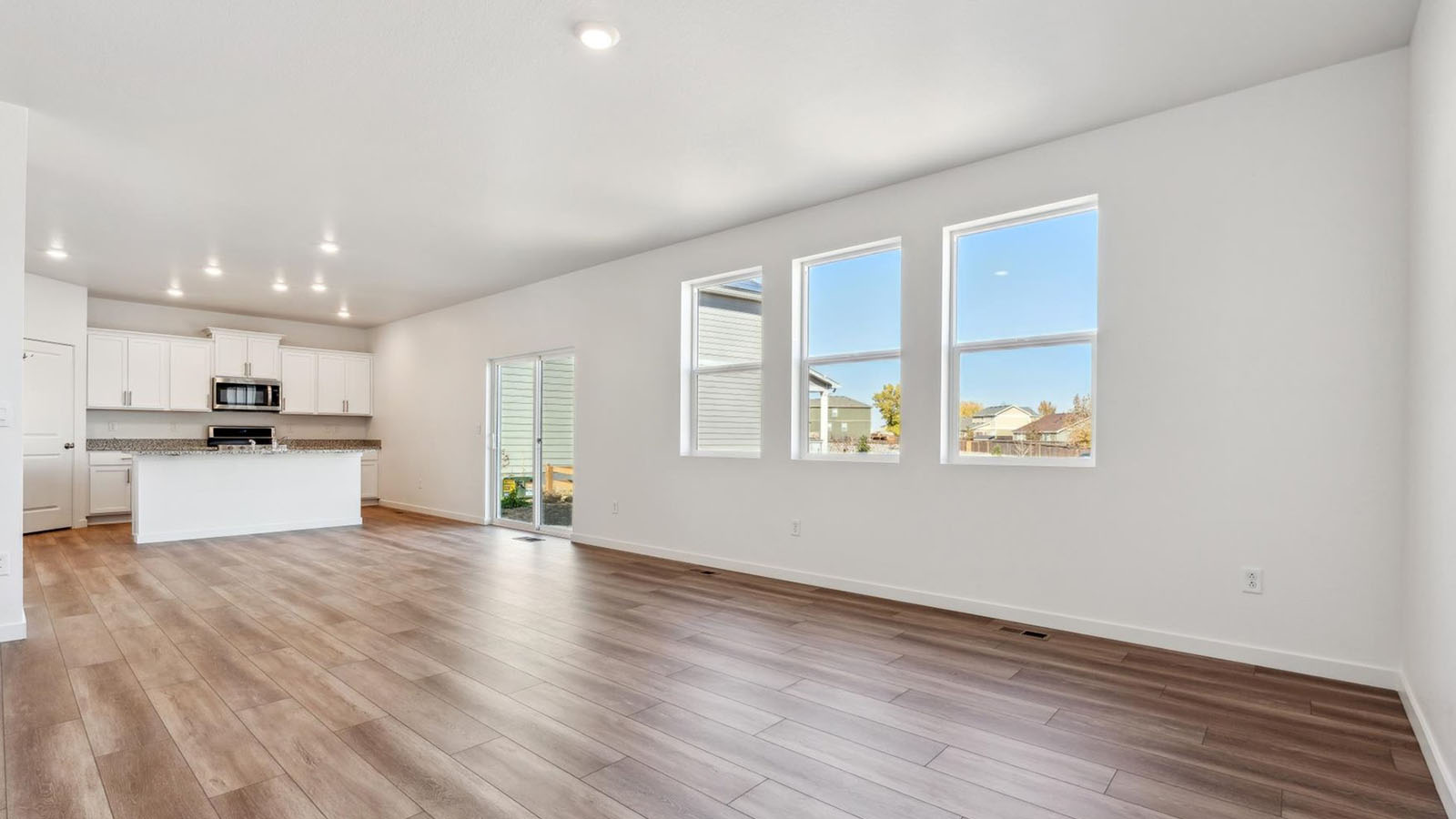 great room in new home