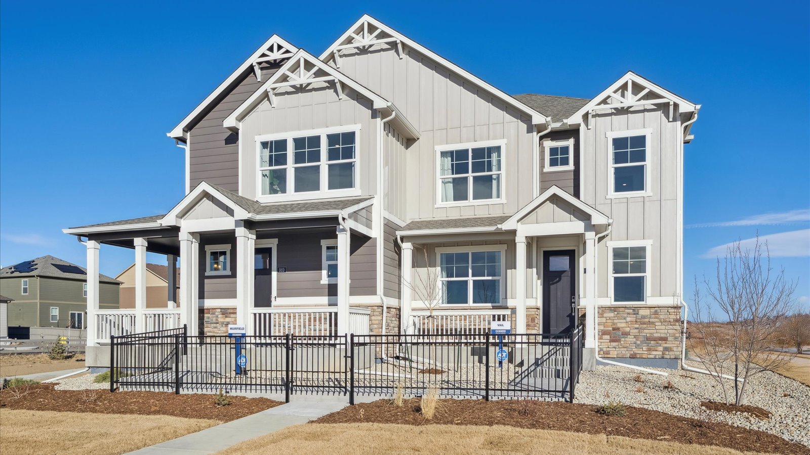 two story paired new home in fort lupton colorado
