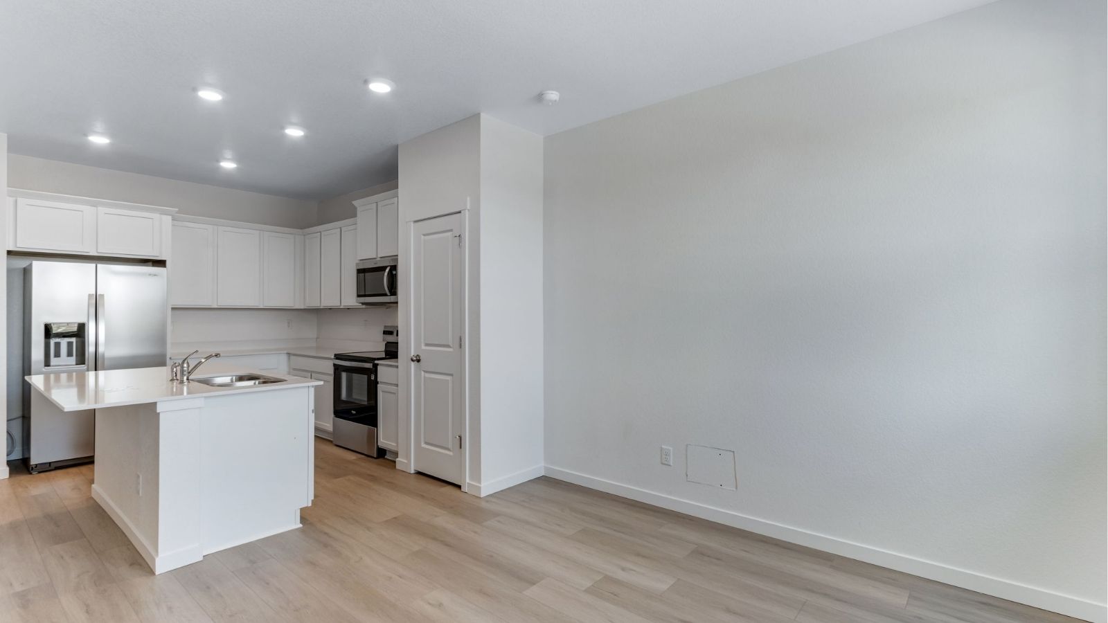 open concept new home