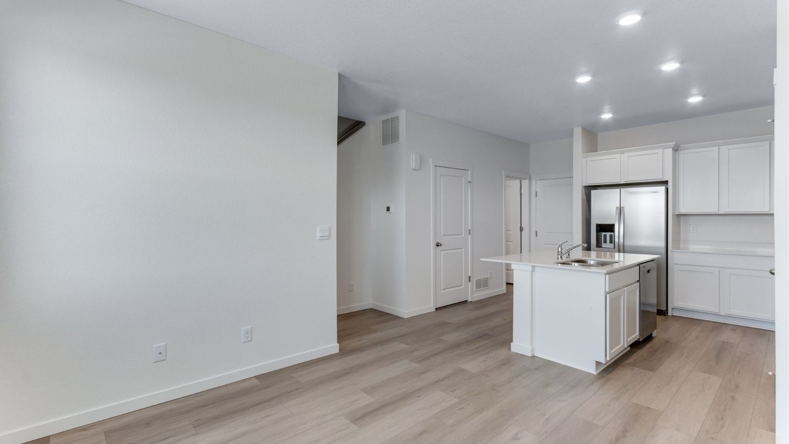 great room in new home