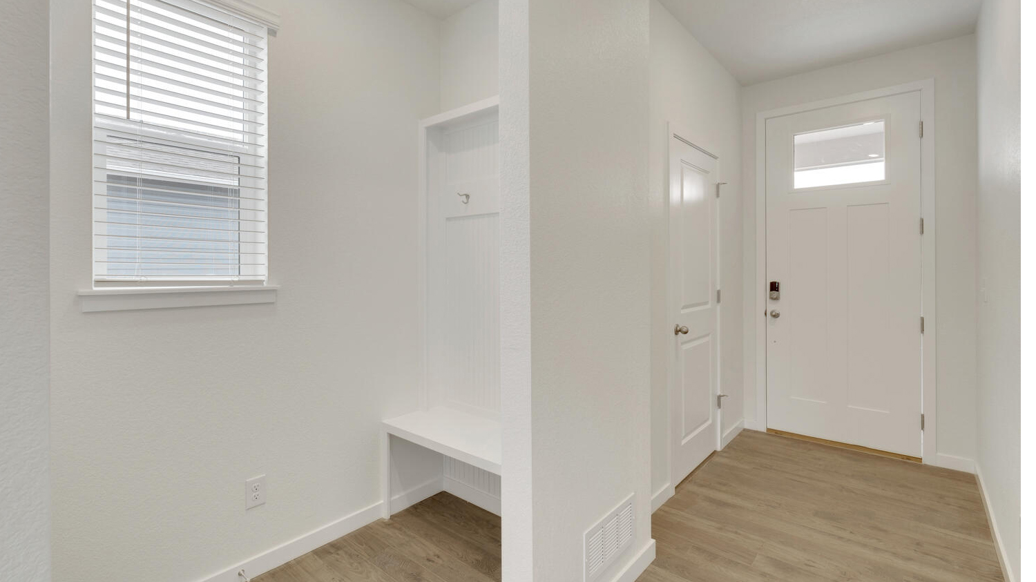 Entryway in new construction home for sale