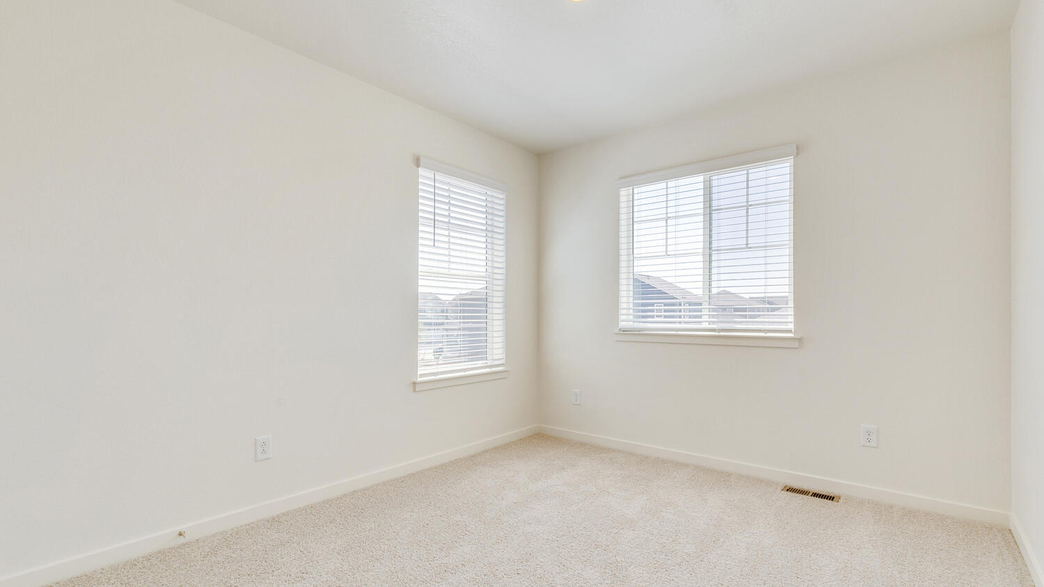 third bedroom in new home