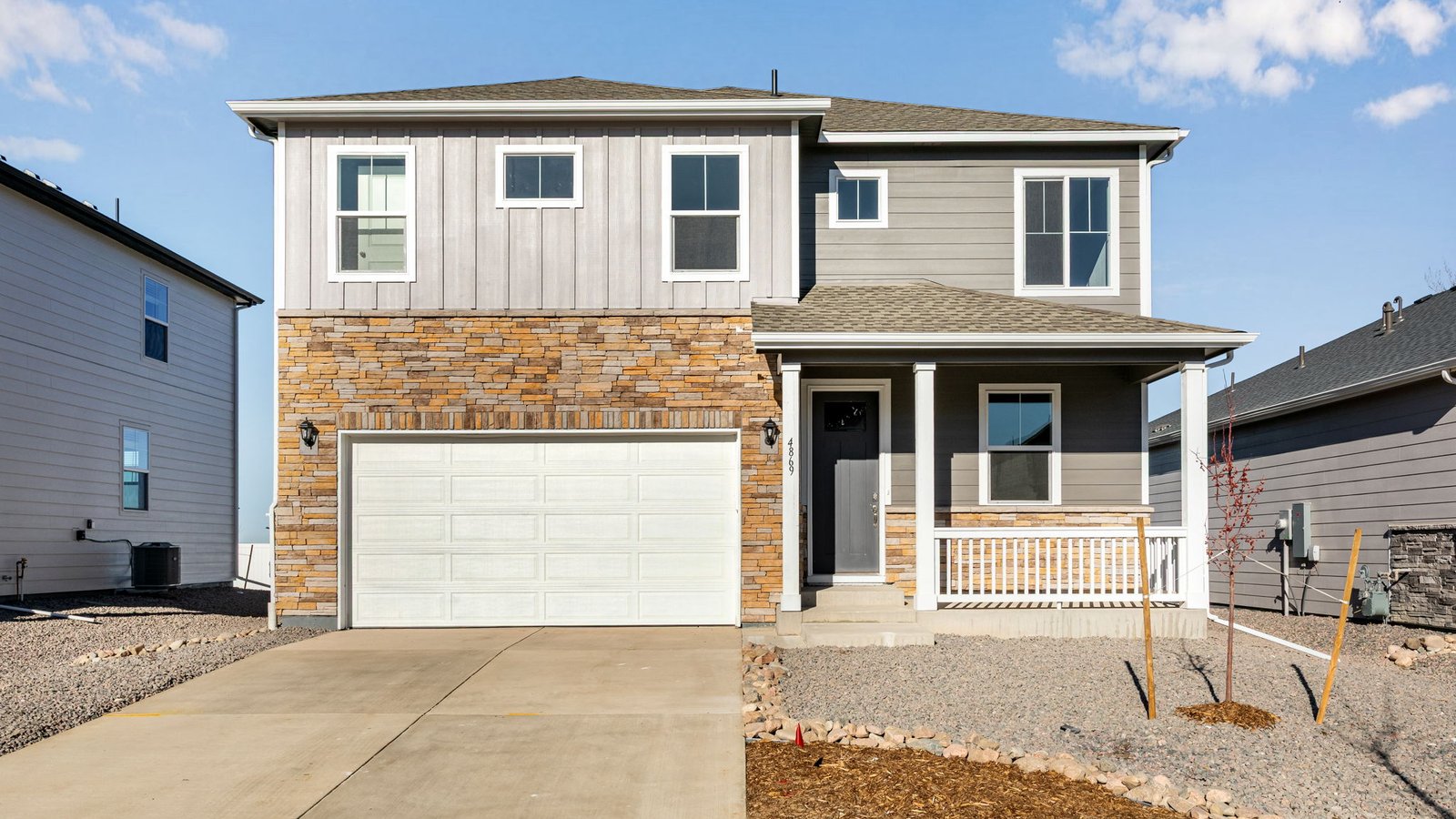 two story home in johnstown colorado