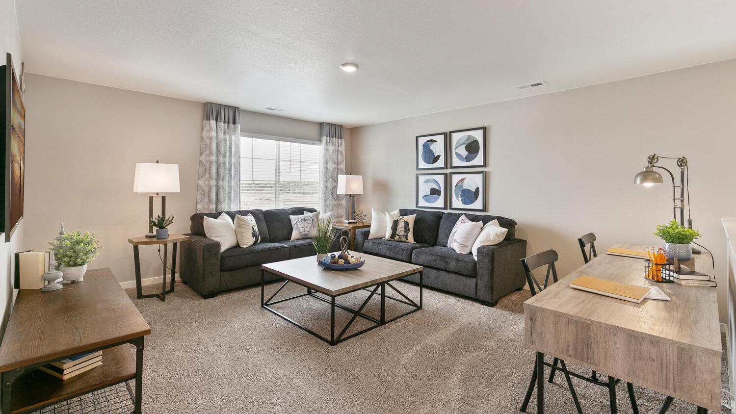 second floor loft in new home